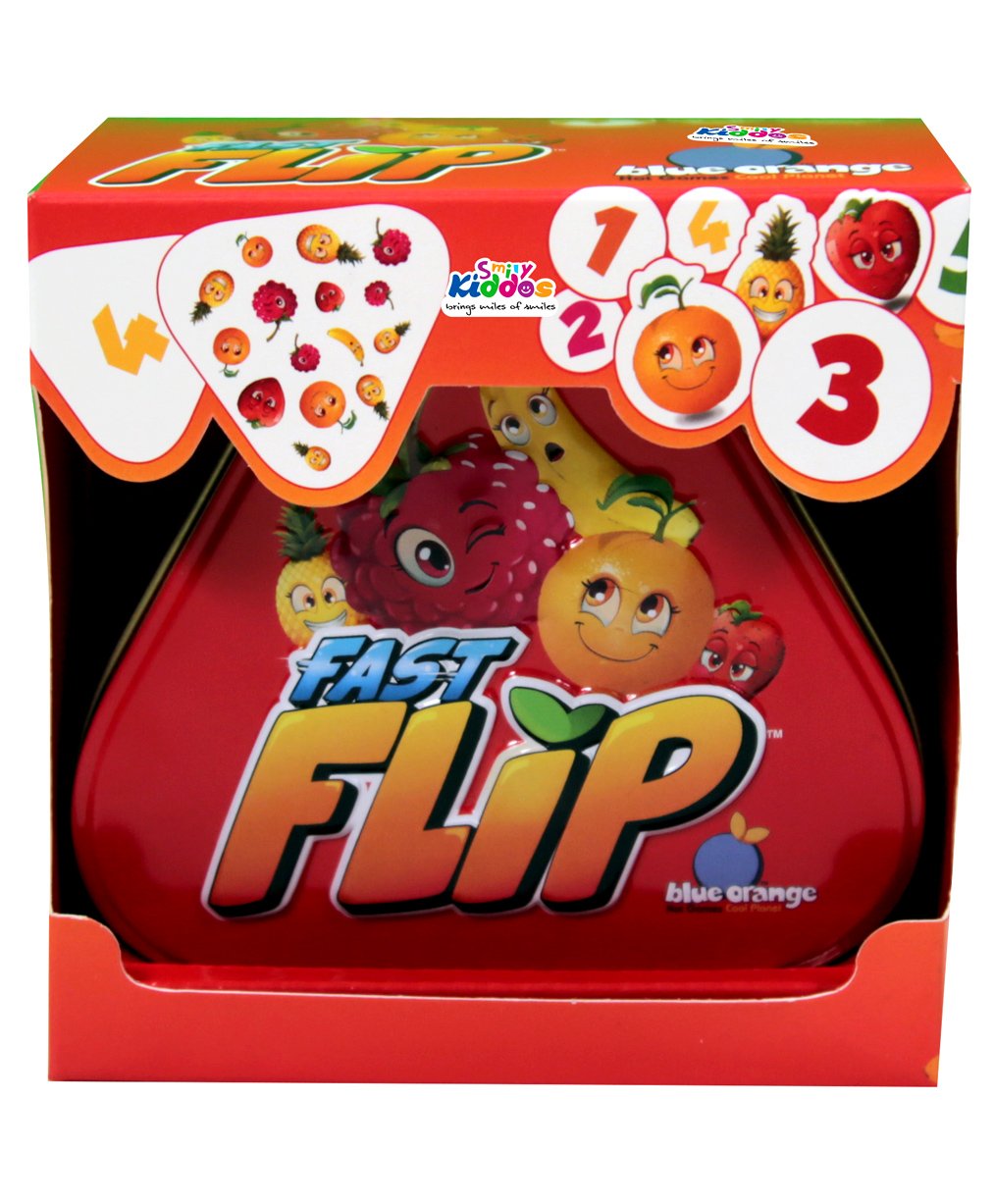 smily kiddos Smilykiddos Fast Flip Board Game - Red-picture-15