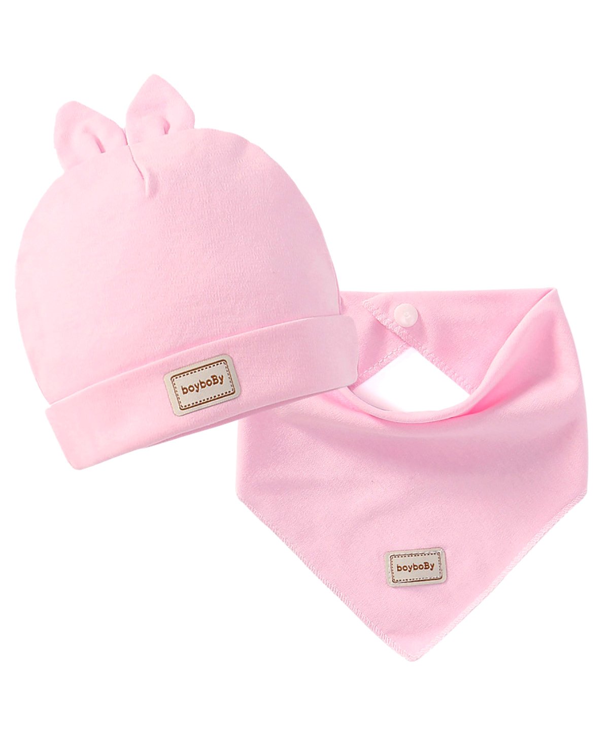 Syga Small Cap With Bandana Bib - Pink