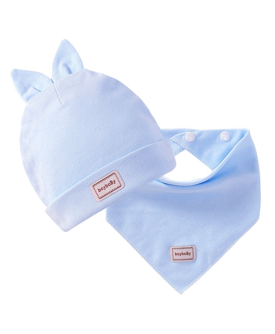 Syga Small Cap With Bandana Bib - Blue-picture-18