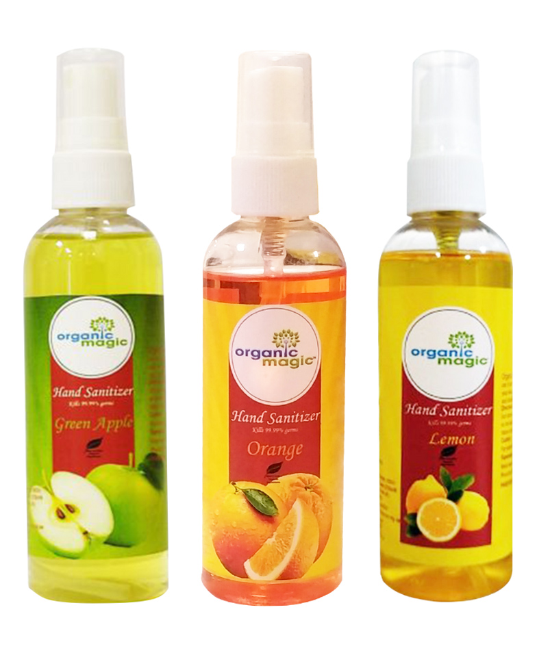 Organic Magic 3 Flavours Hand Sanitizer - 100 ml-picture-13