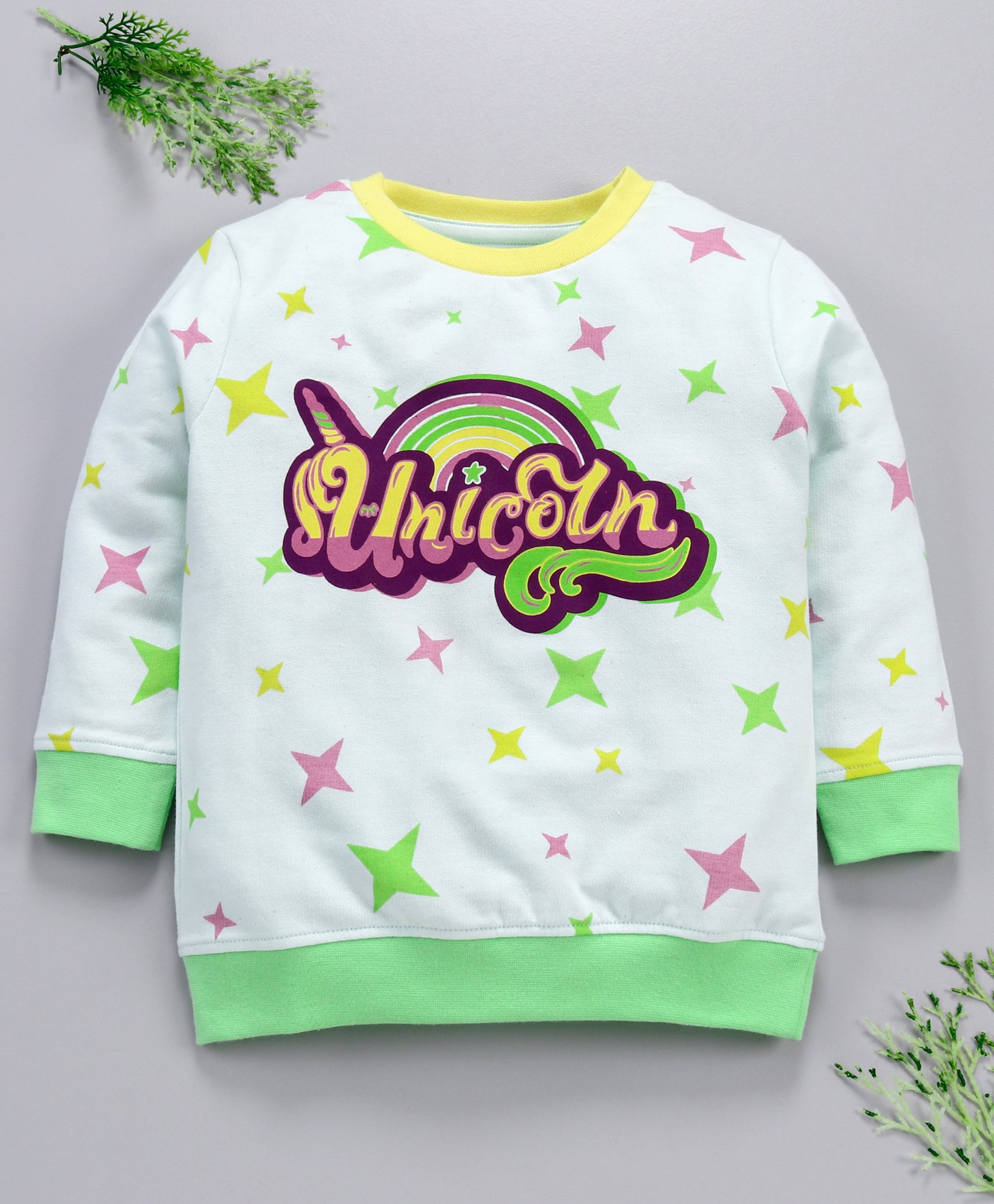 girls rainbow sweatshirt