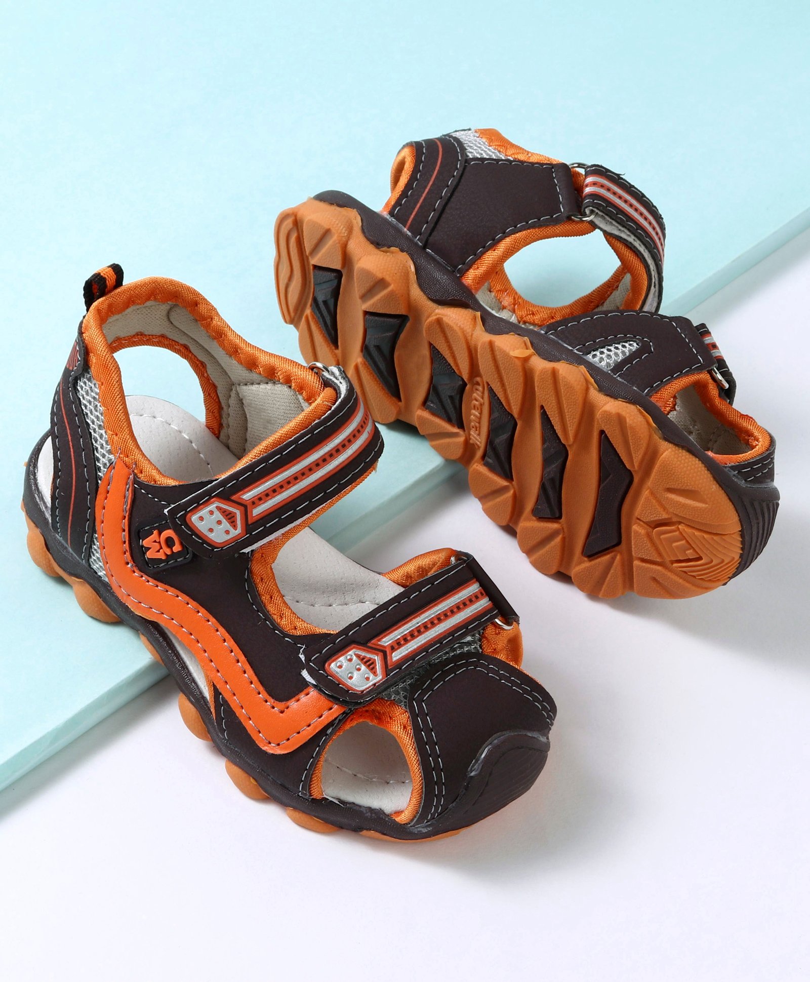 cute orange sandals