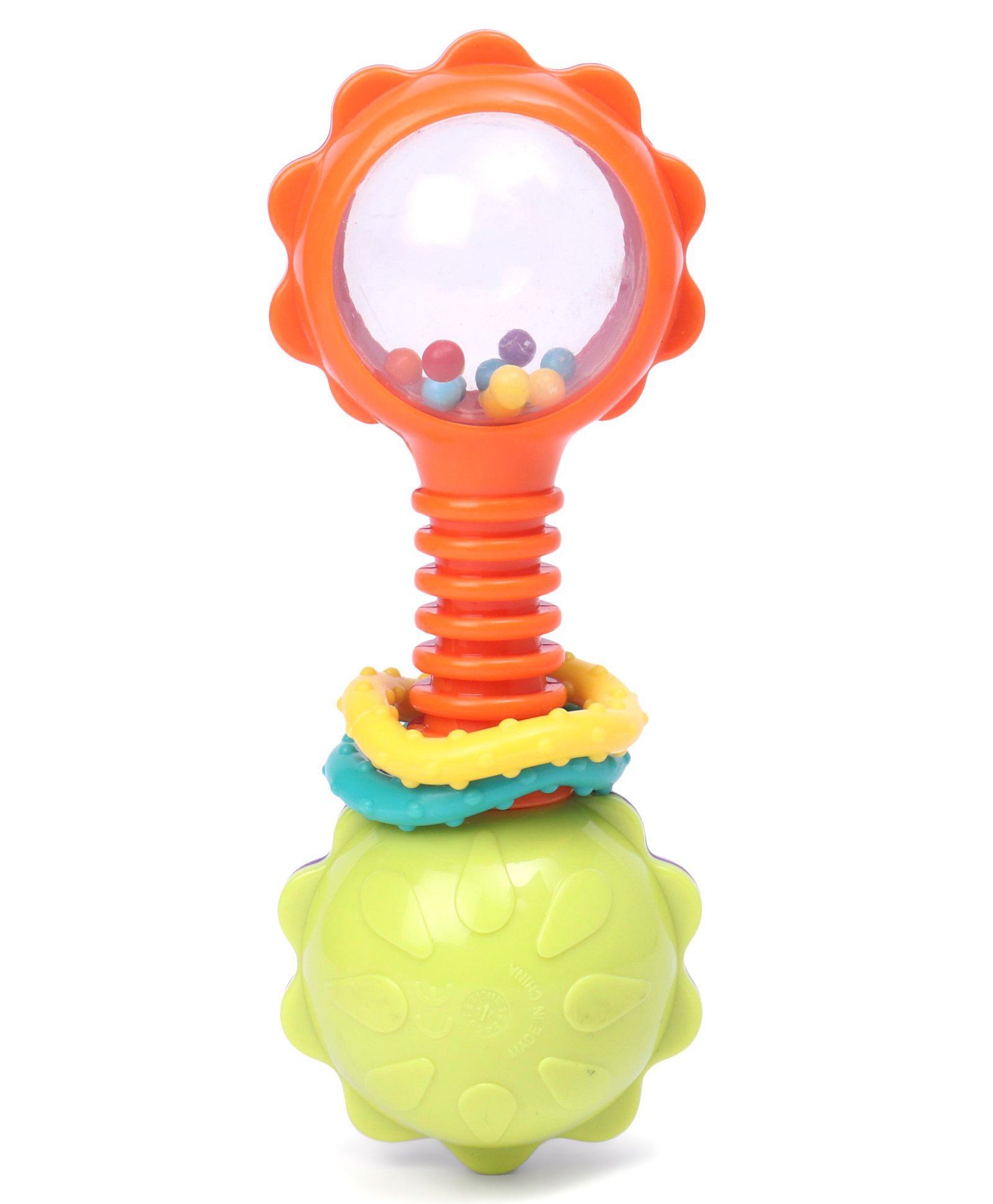 playgro twisting barbell rattle