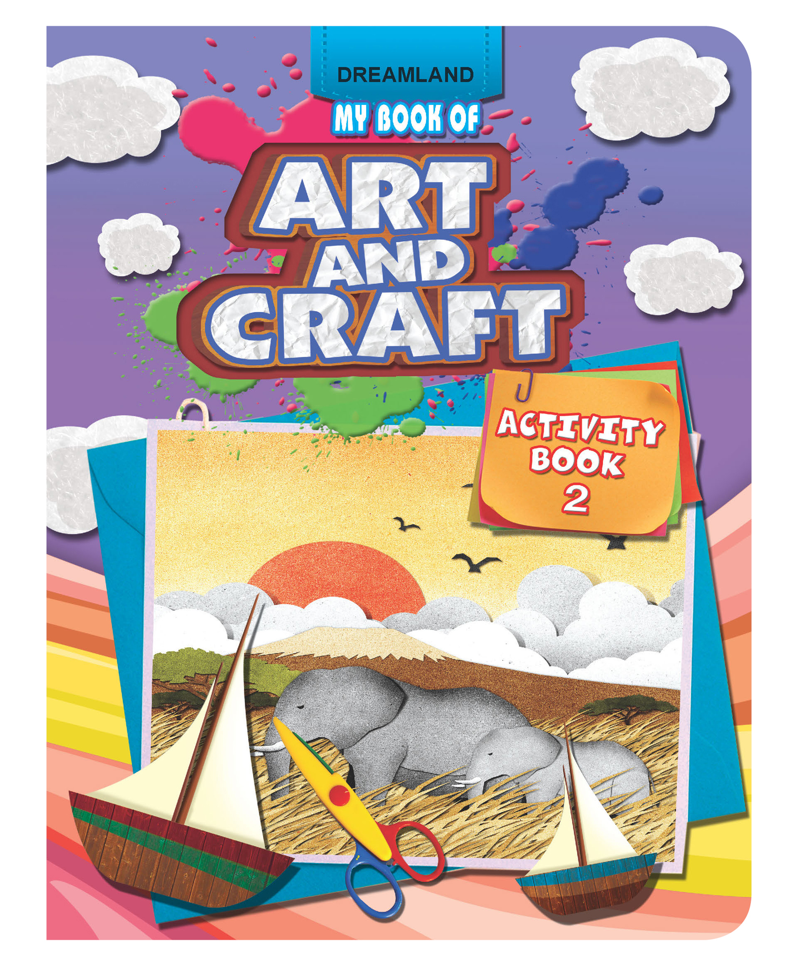 dreamland publications Dreamland Art & Craft Activity Book 2 for Children- Drawing, Colouring and Craft Activity-picture-31