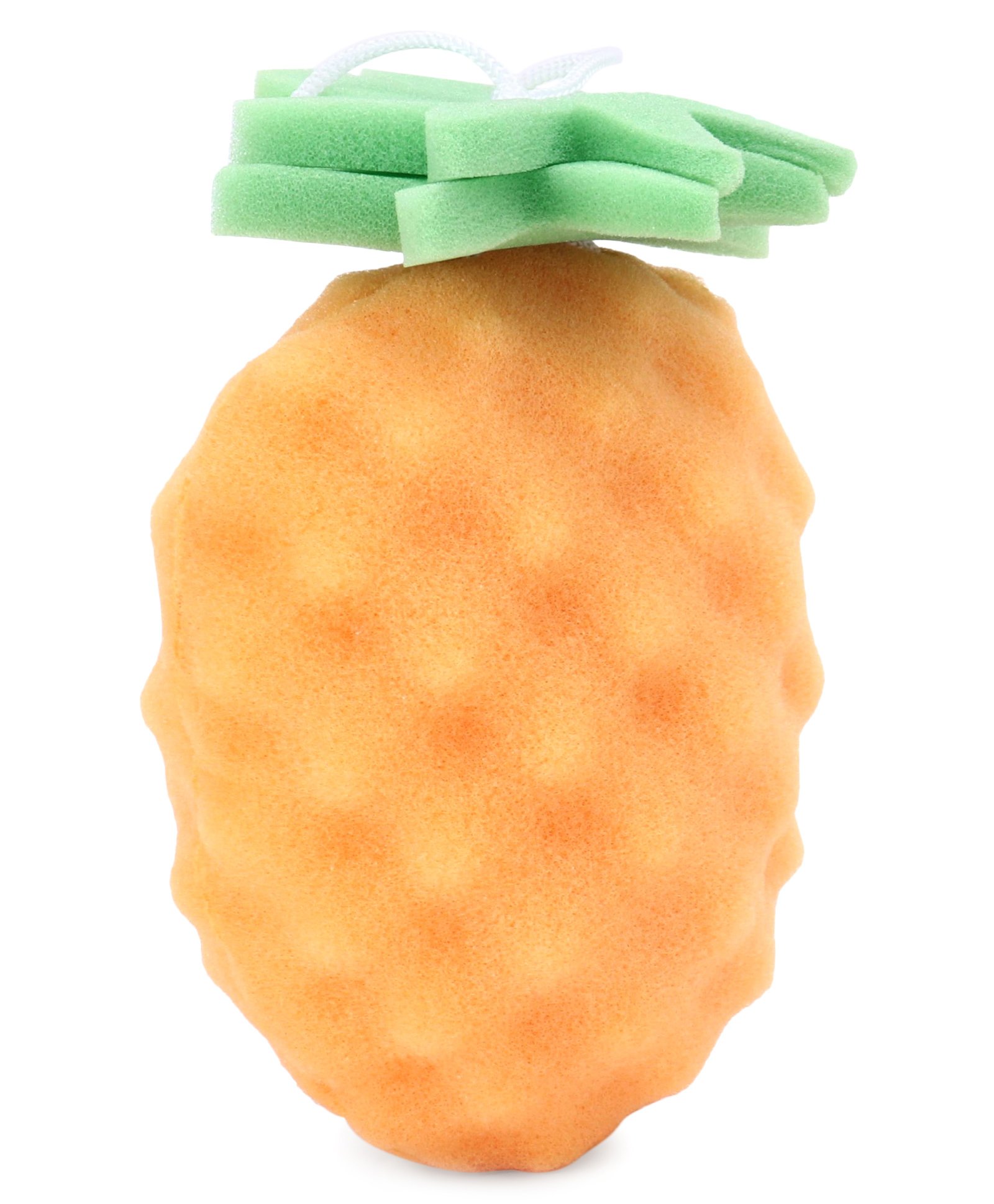 Pine Apple Shape Bath Sponge - Yellow-image-30