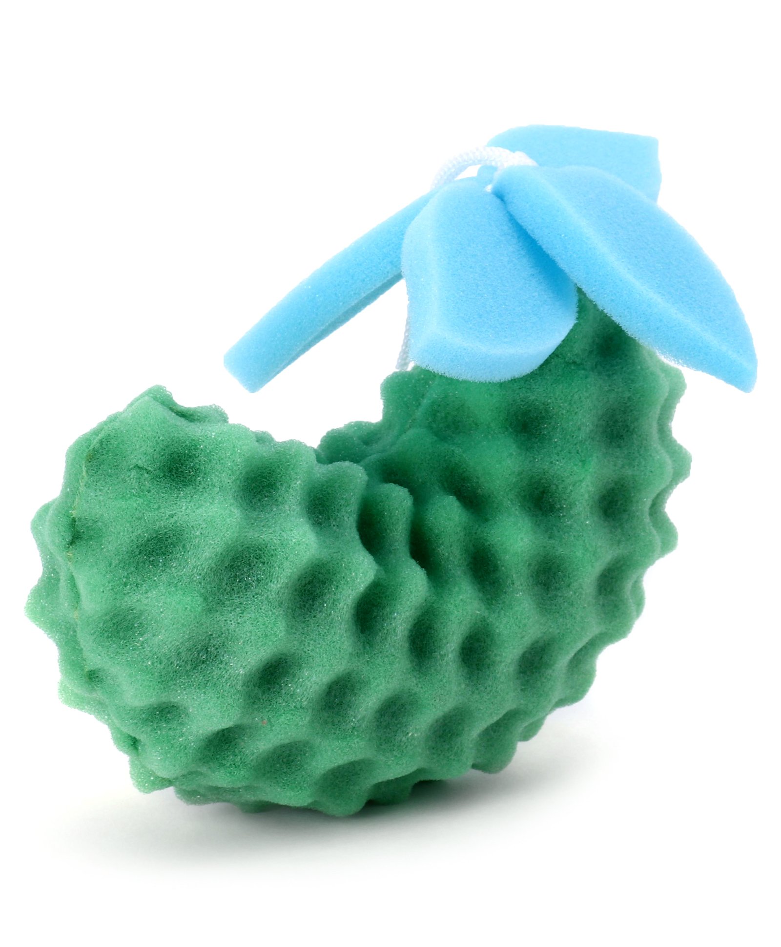 Bitter Gourd Shaped Bath Sponge - Green-image-25