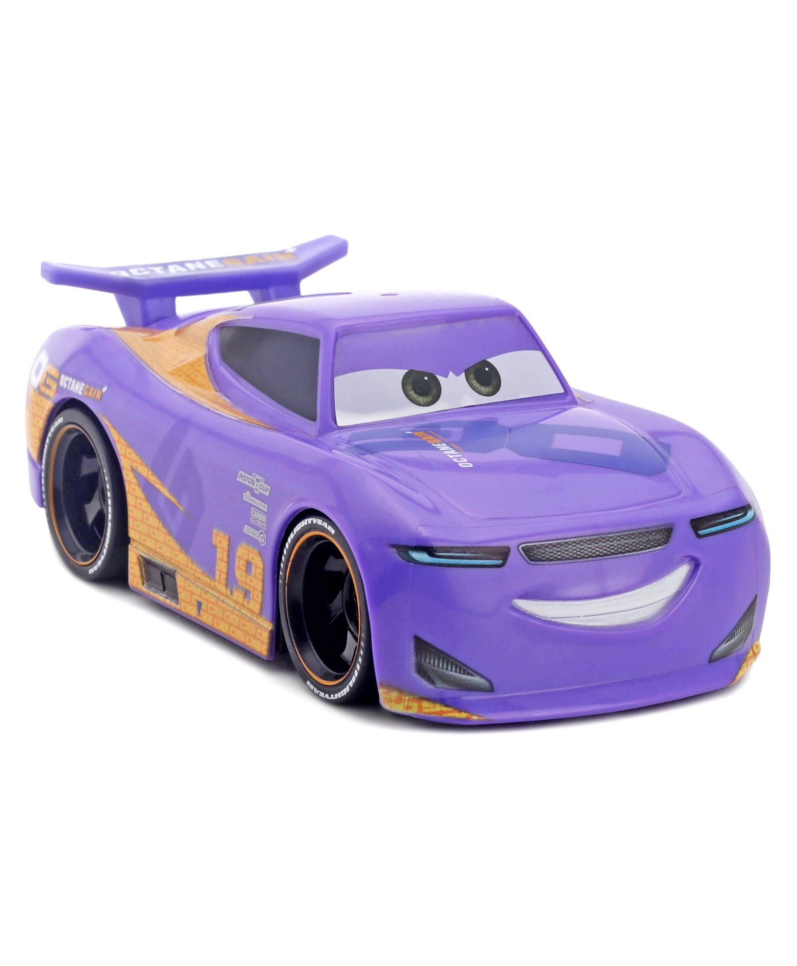 purple toy car