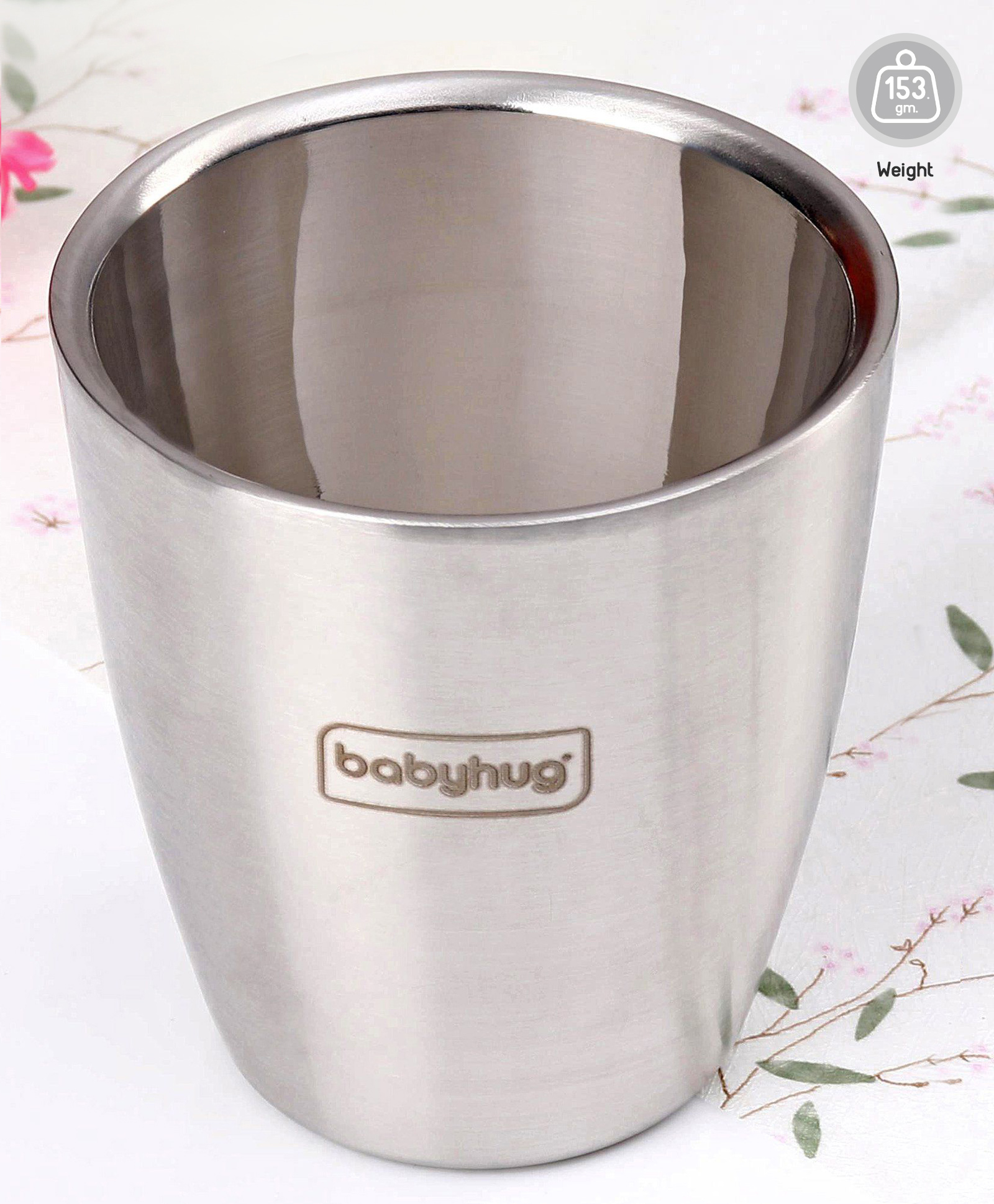 Babyhug Insulated Stainless Steel Double Wall Tumbler - 120 ml-picture-28