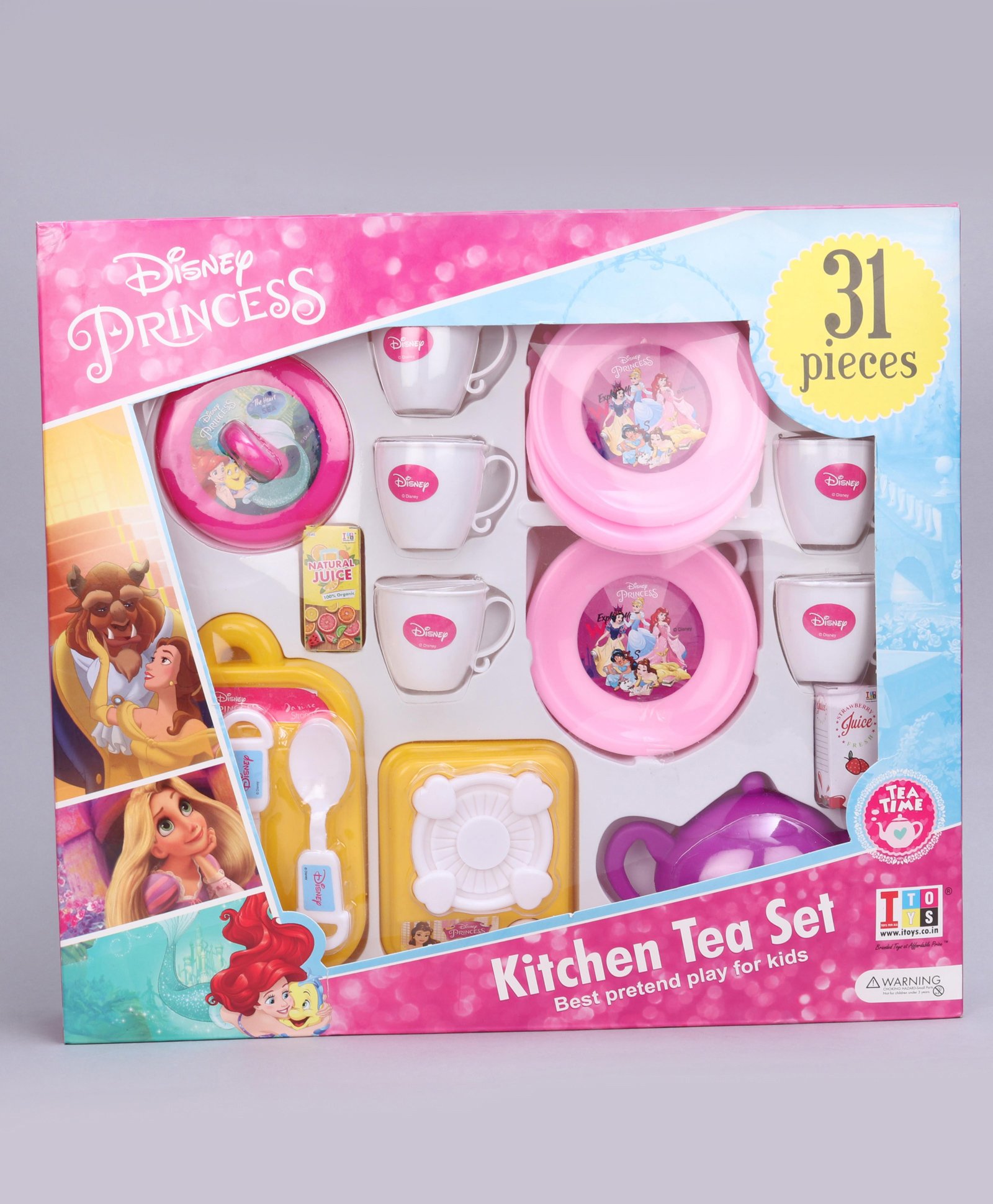 Disney Princess Tea Set 31 Pieces (Colour May Vary)-image-13