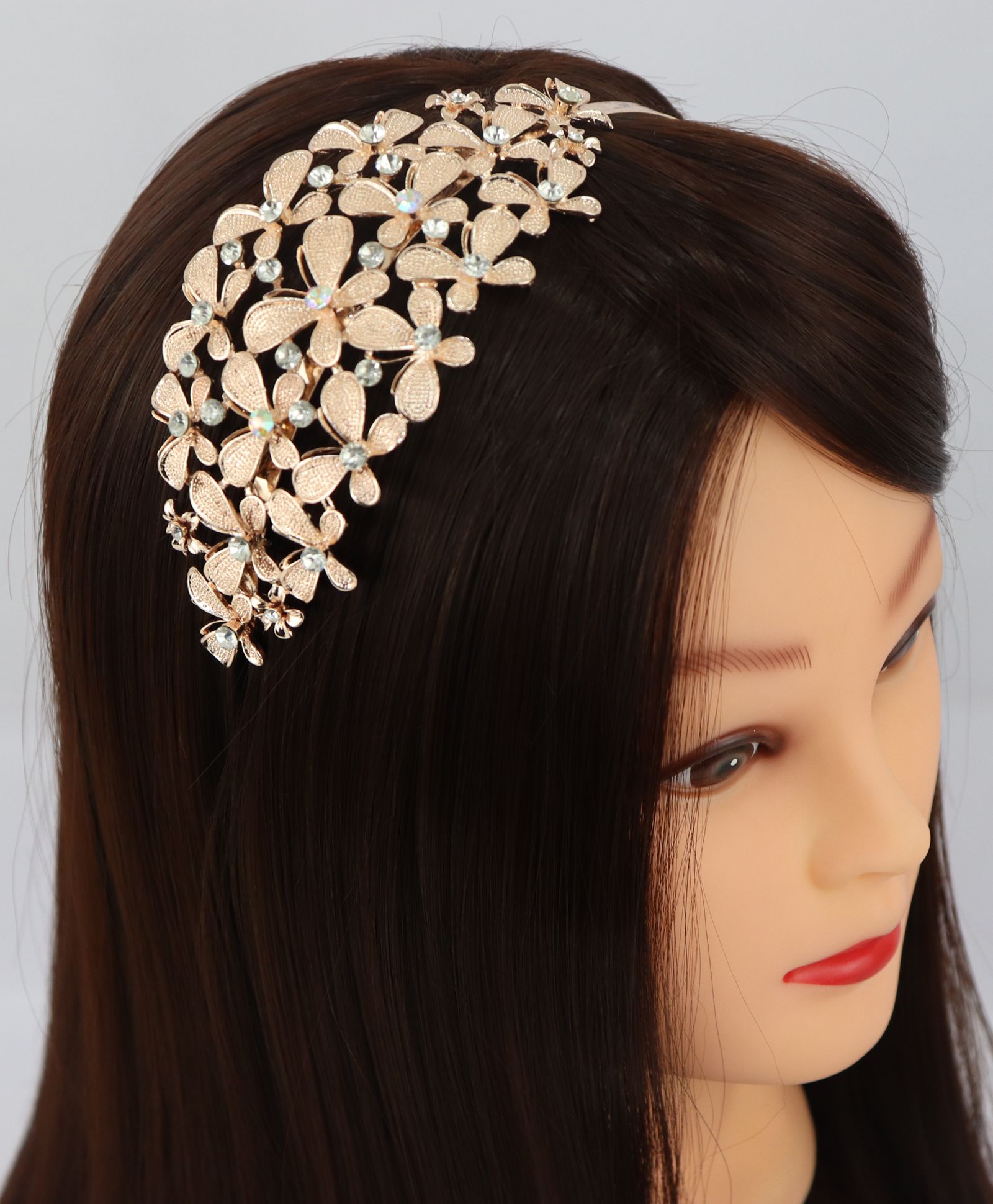 Tia Hair Accessories Butterfly With Diamond Hair Band - Golden for Girls  (2-14 Years) Online in India, Buy at  - 3245558