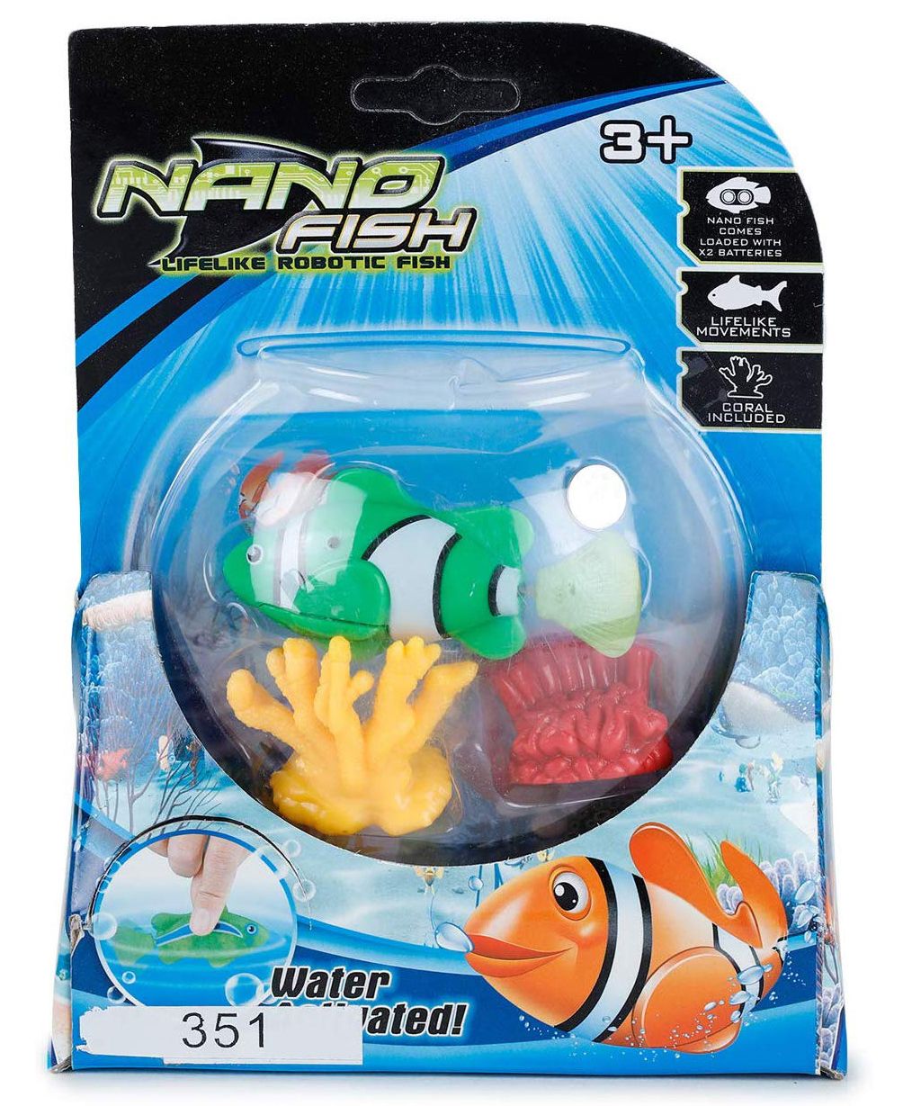 Lot of 4 Robo Fish My Pet Fish Water Activated Battery Operated 6+