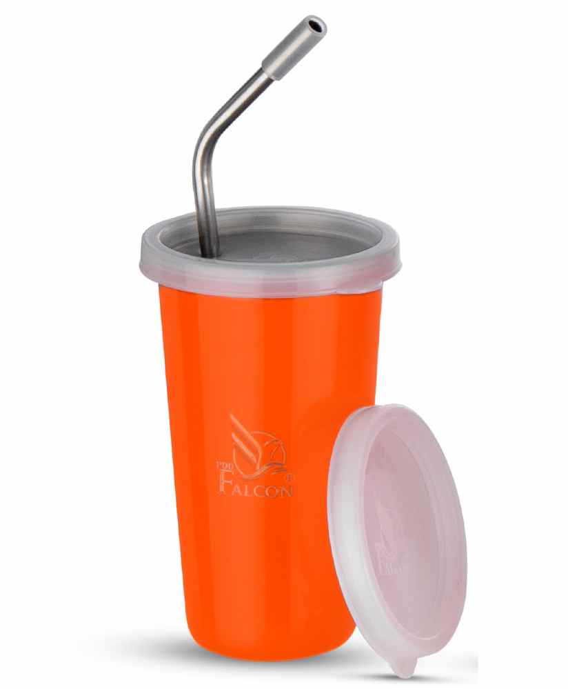 steel tumbler with straw