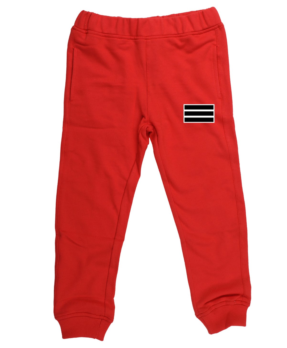 Wear Your Mind Striped Detailing Full Length Joggers - Red-picture-16