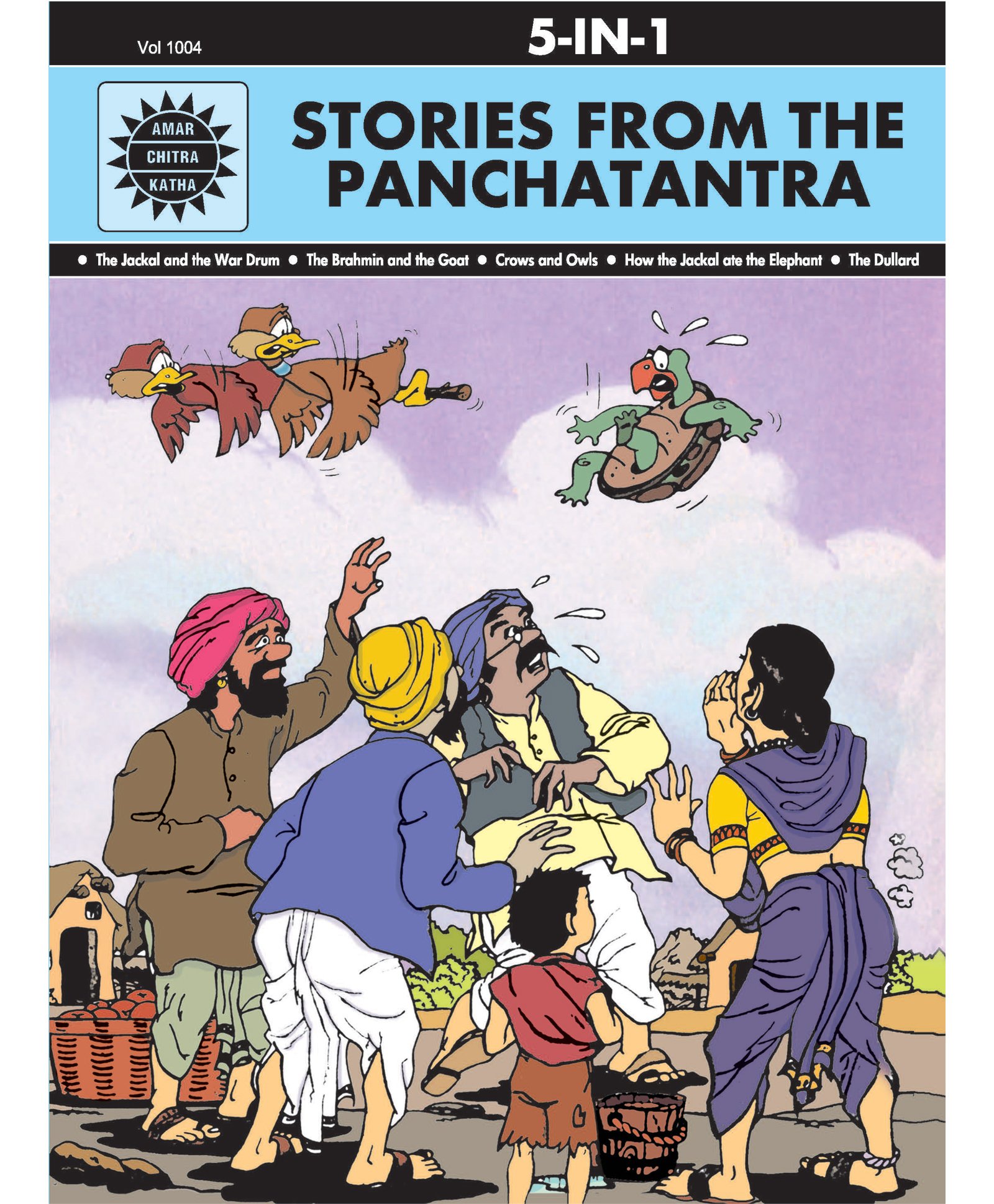 Amar Chitra Katha 5 in 1 Stories From The Panchatantra By Anant Pai - English-image-17