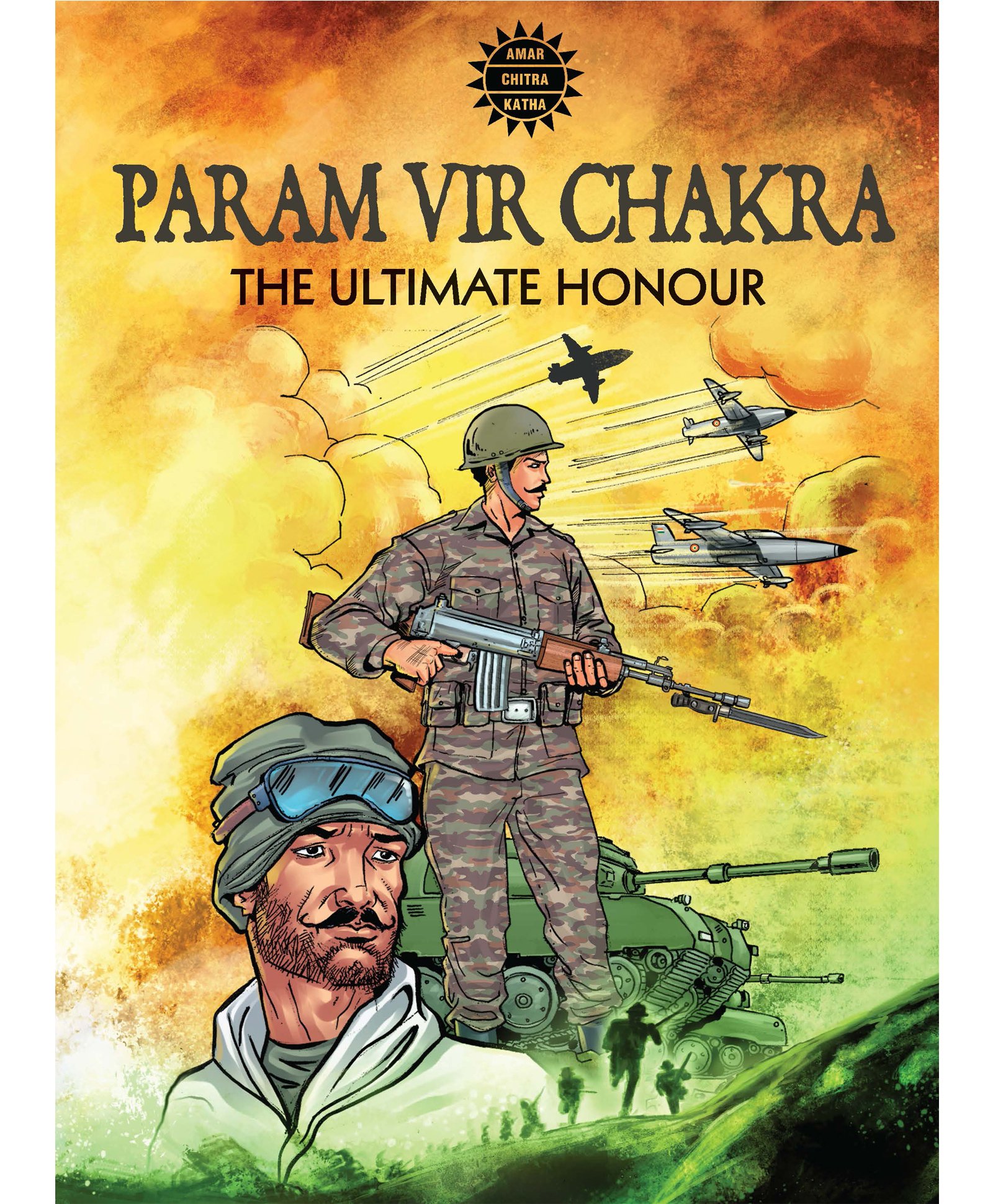 Amar Chitra Katha Param Vir Chakra by Reena Puri - English-image-13