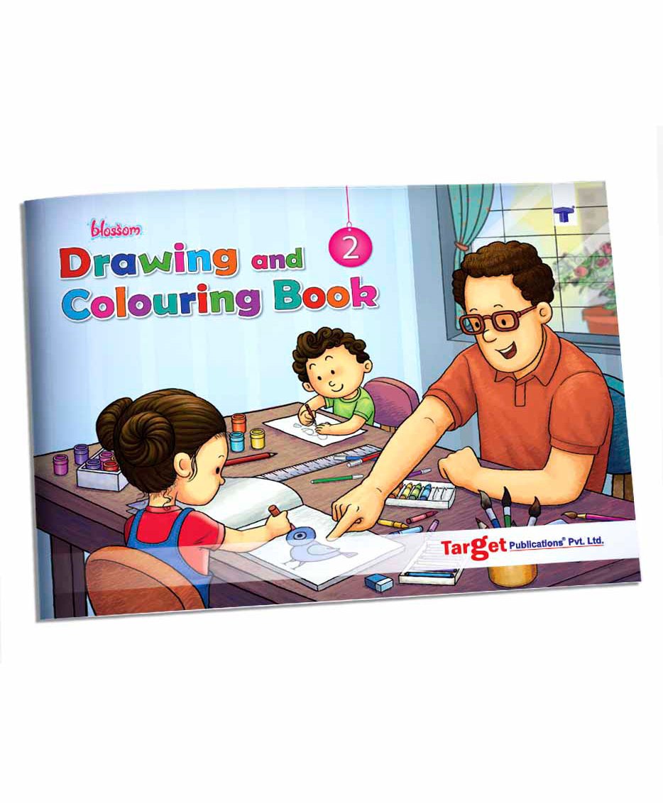 Target Publication Blossom Drawing and Colouring Book Level 2 - English-image-45