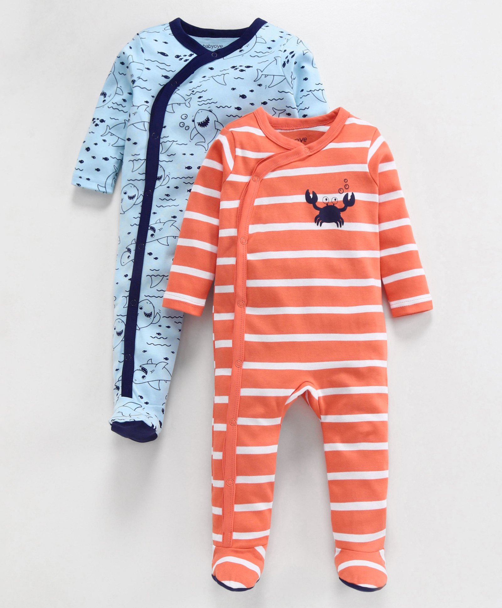 baby shark sleepsuit