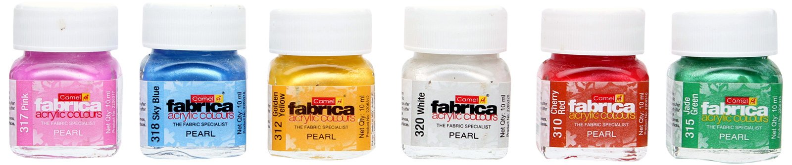 Camel Fabrica 6 Acrylic Colors - Each 10 ml-picture-4