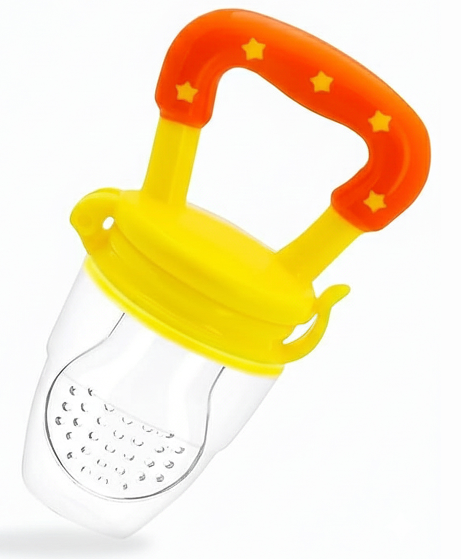 Safe-O-Kid Medium Size Silicone Fruit and Food Nibbler - Yellow-image-48