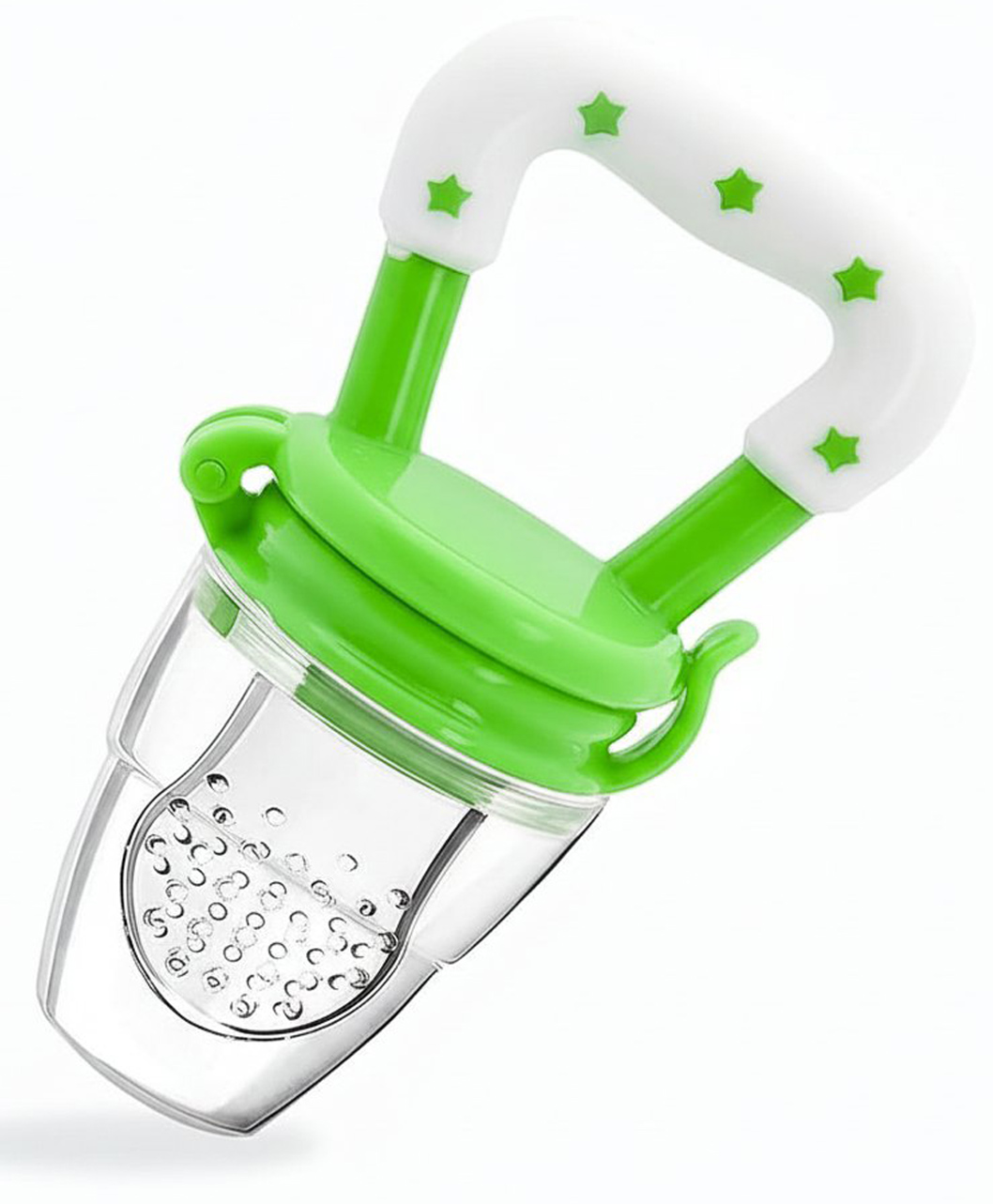 Safe-O-Kid Small Size Silicone Fruit and Food Nibbler Pack of 2 - Green-picture-21