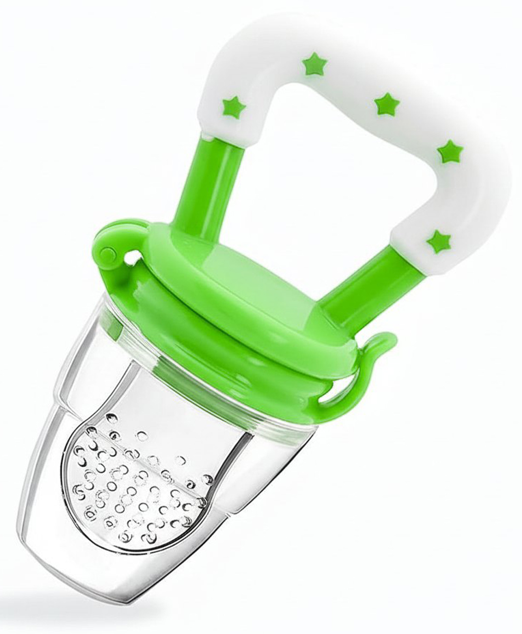 Safe-O-Kid Small Size Silicone Fruit and Food Nibbler - Green-image-40