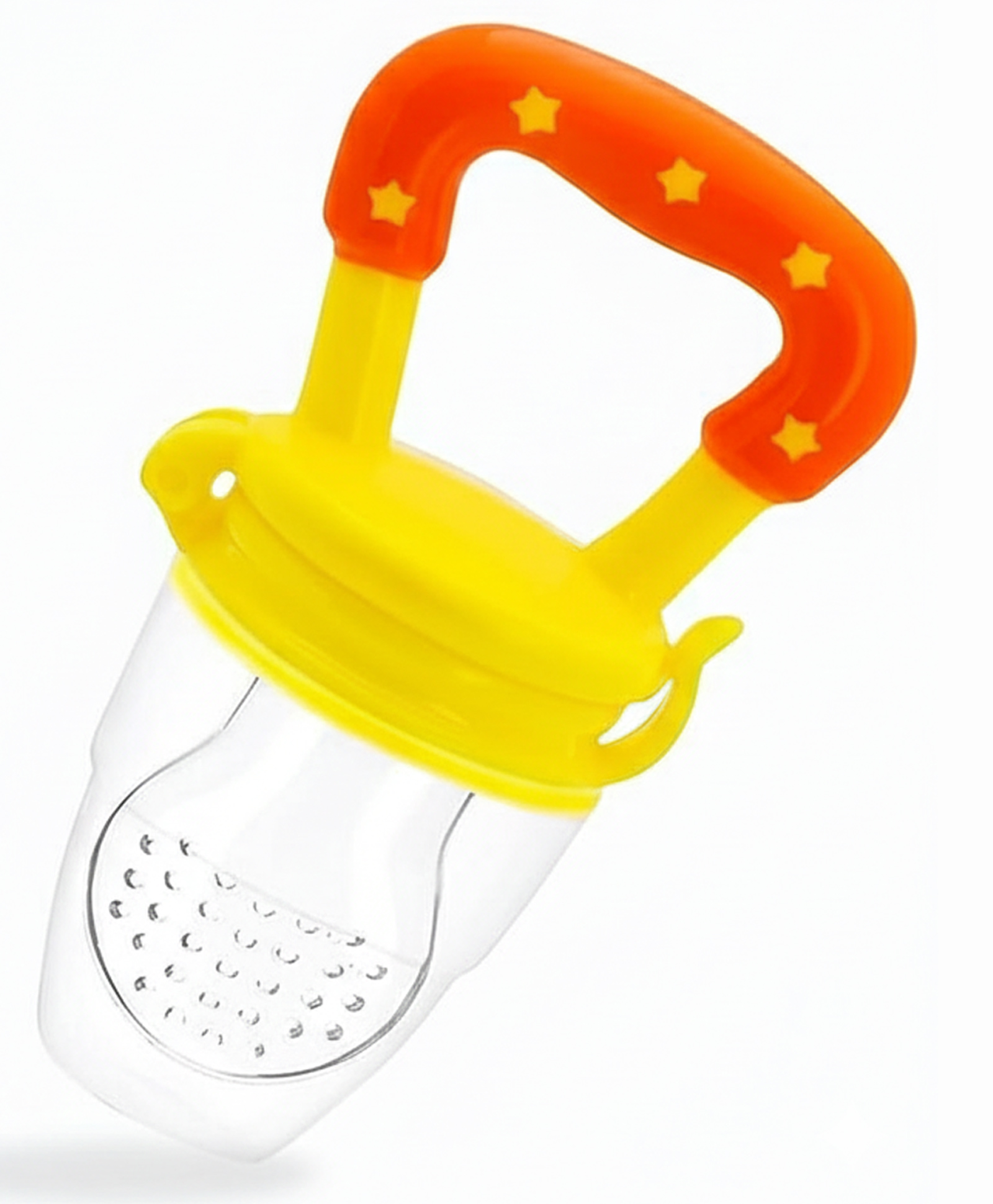 Safe-O-Kid Small Size Silicone Fruit and Food Nibbler Pack of 2 - Yellow-picture-43
