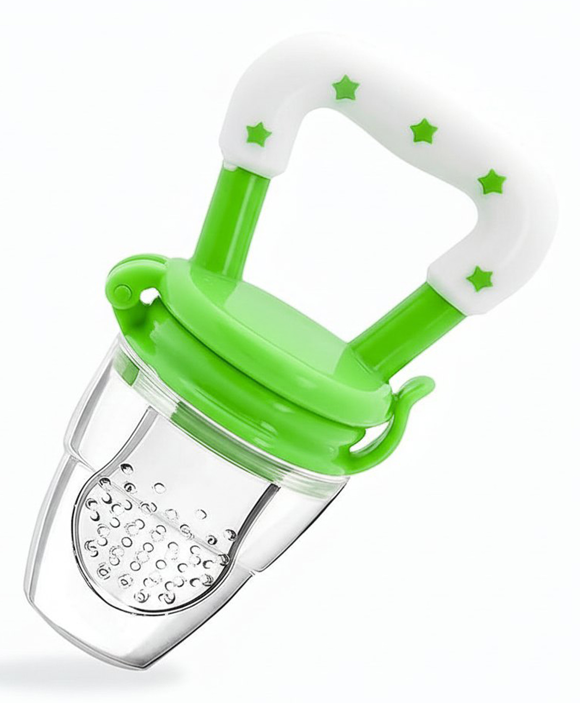 Safe-O-Kid Medium Size Silicone Fruit and Food Nibbler  - Green-picture-0