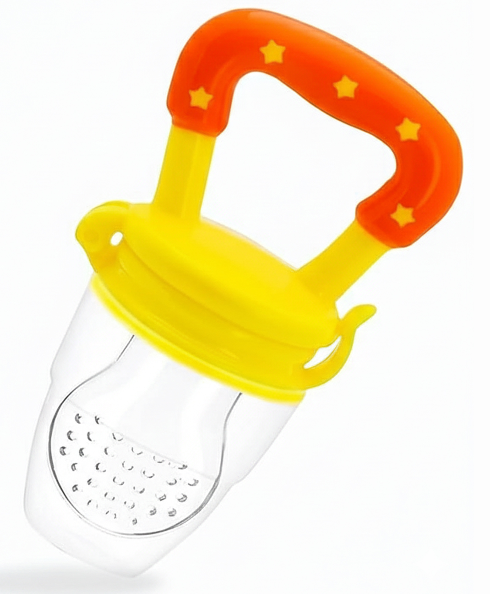 Safe-O-Kid Large Size Silicone Fruit and Food Nibbler  - Yellow-picture-2