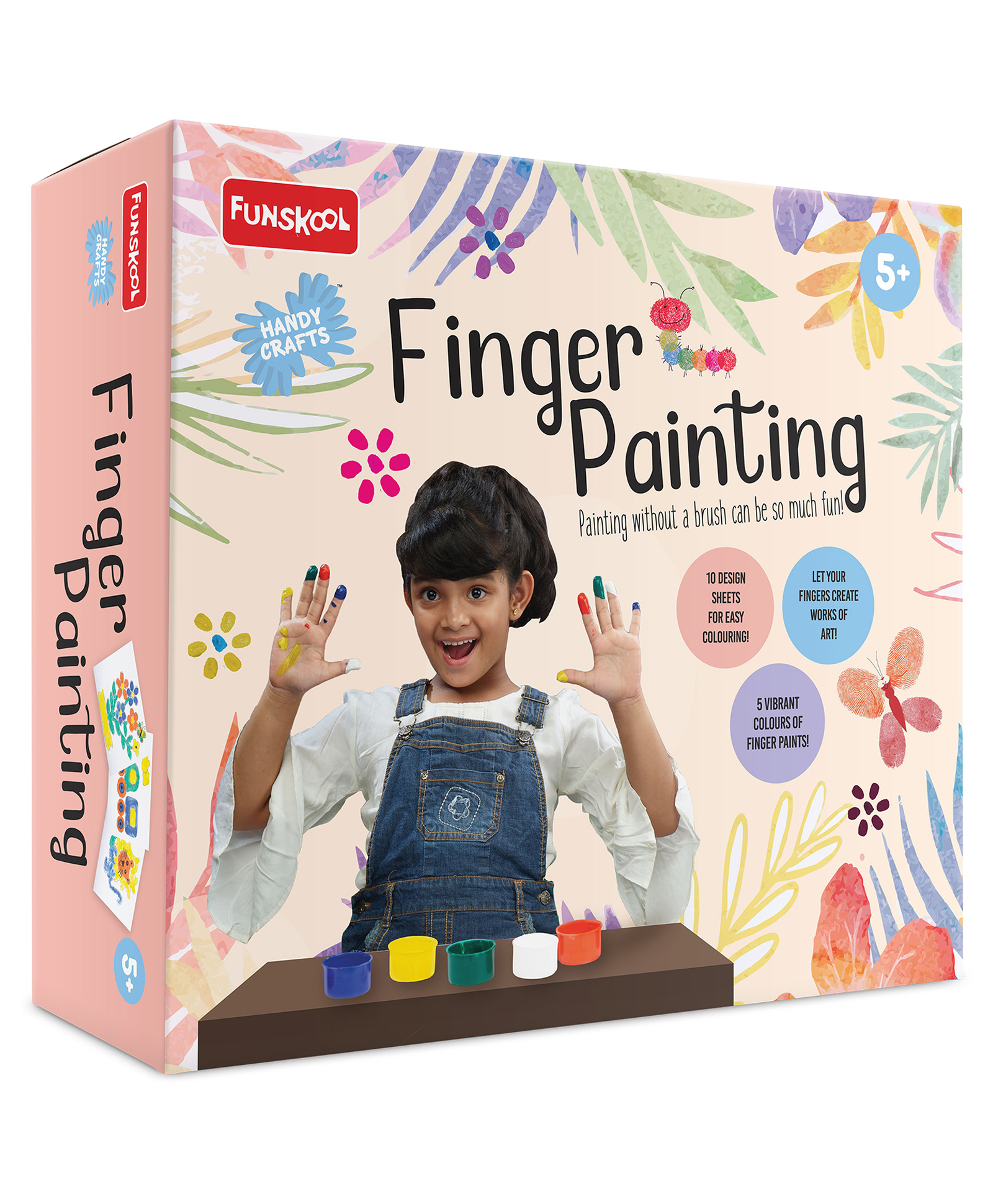 Funskool Finger Painting Kit - Multicolor-image-43
