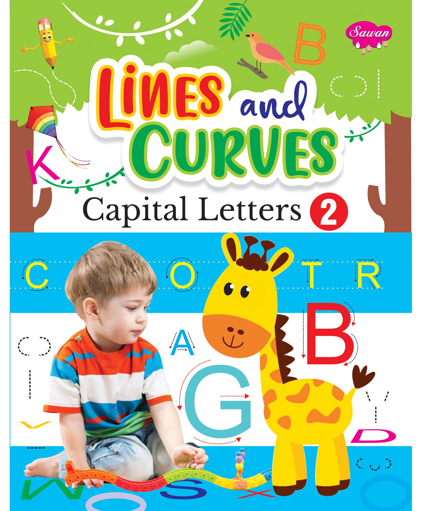 Sawan Lines & Curves Capital Letters Book 2 - English-picture-26