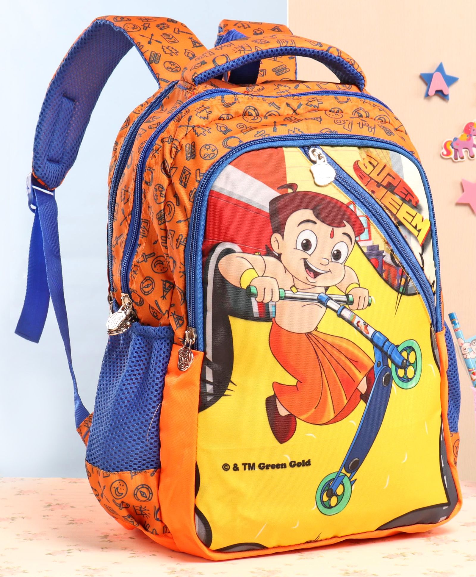 chhota bheem school bag