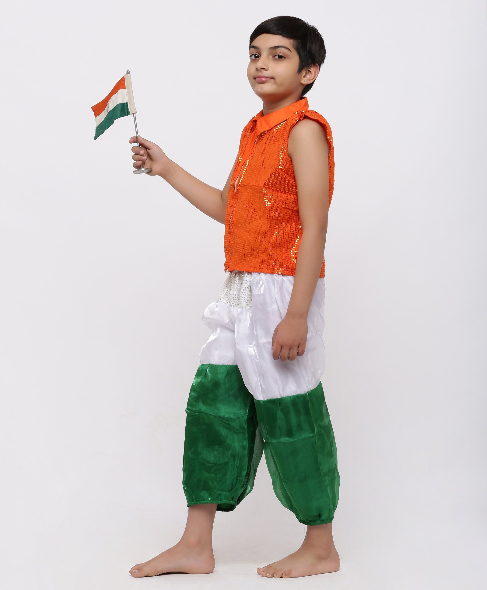 tiranga dress for baby girl