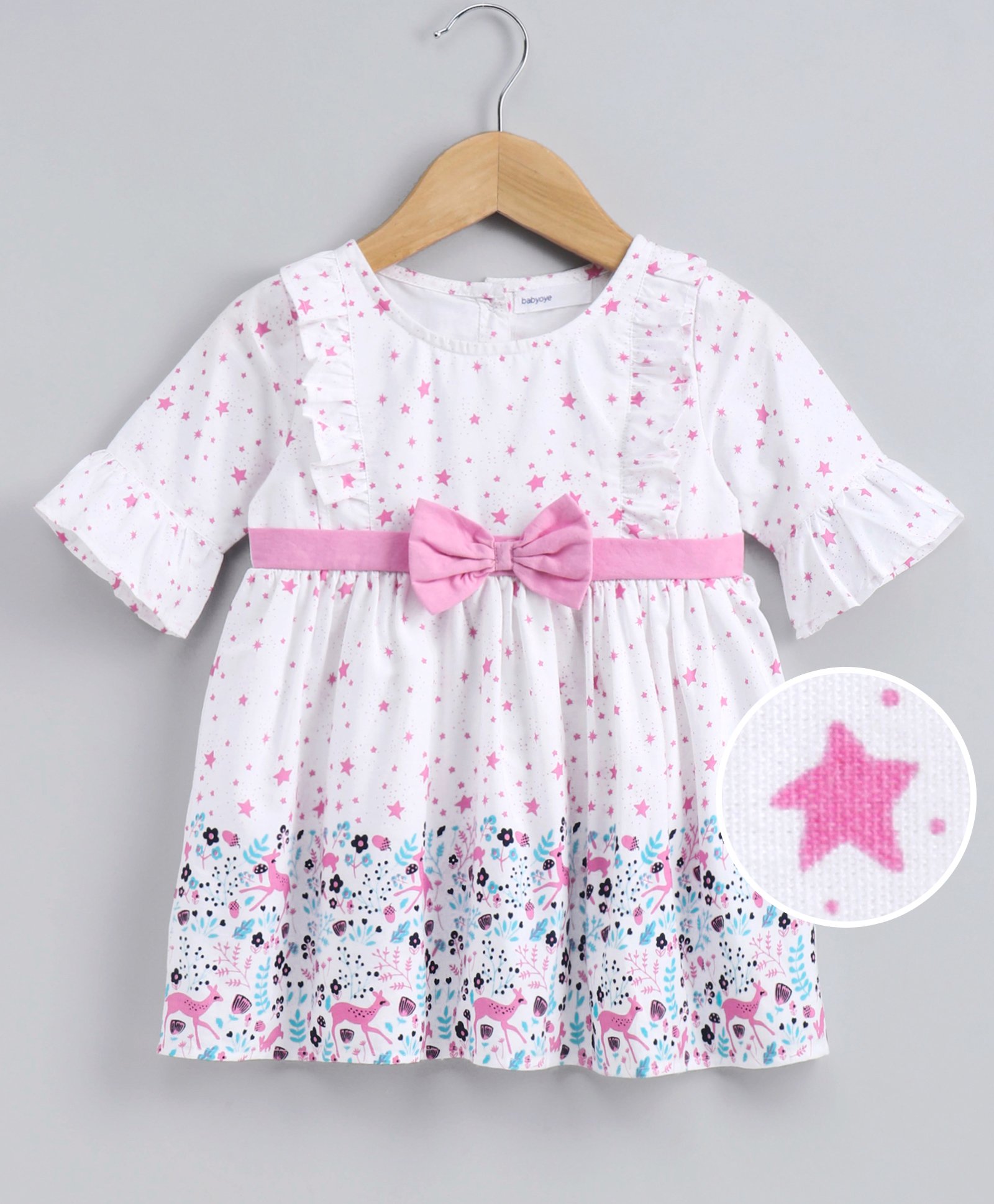firstcry white frock
