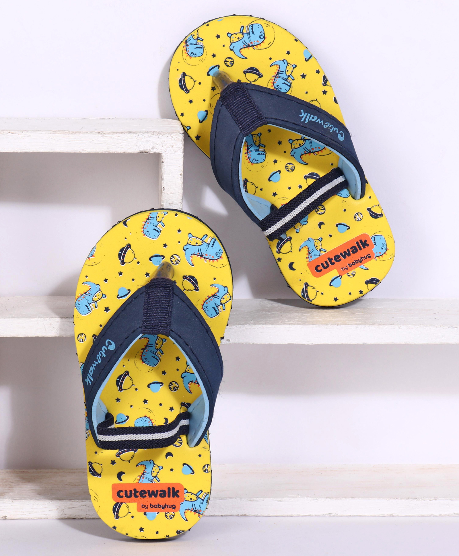 yellow box sandals with backstrap