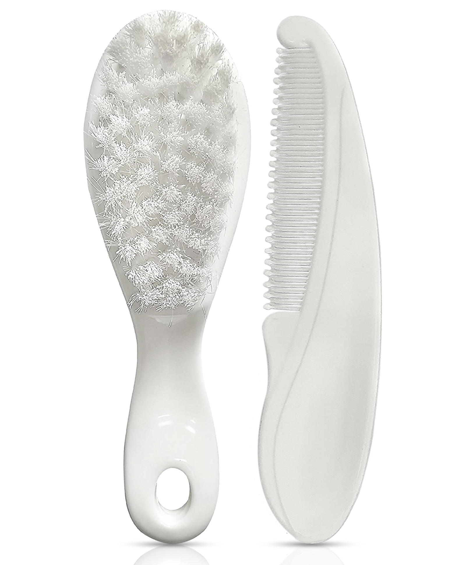 Luvlap Elegant Baby Hair Brush And Comb Set White Online In India Buy At Best Price From Firstcry Com 3356200