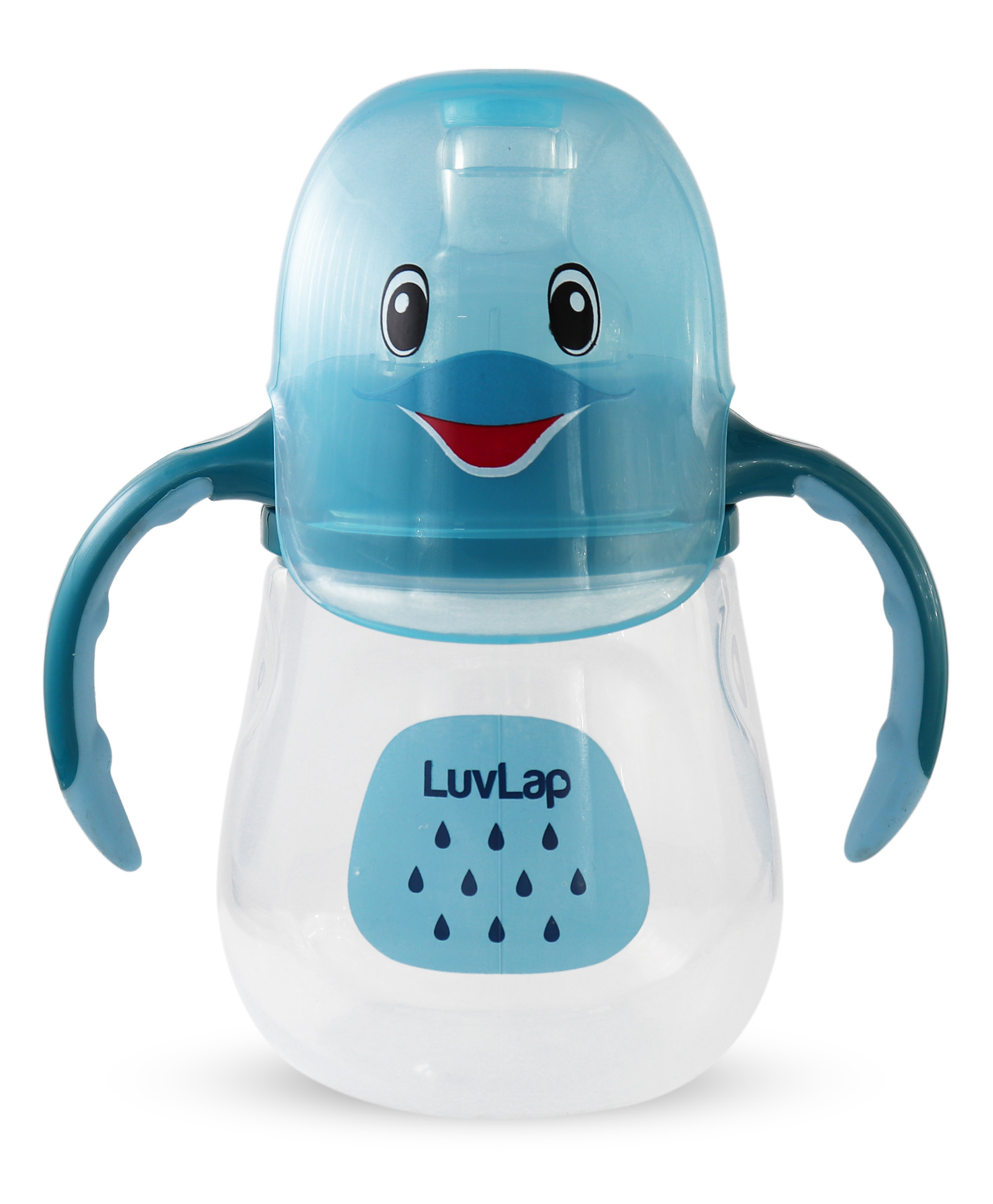 LuvLap Little Dolphin Spout Sipper Blue - 210 ml-picture-44