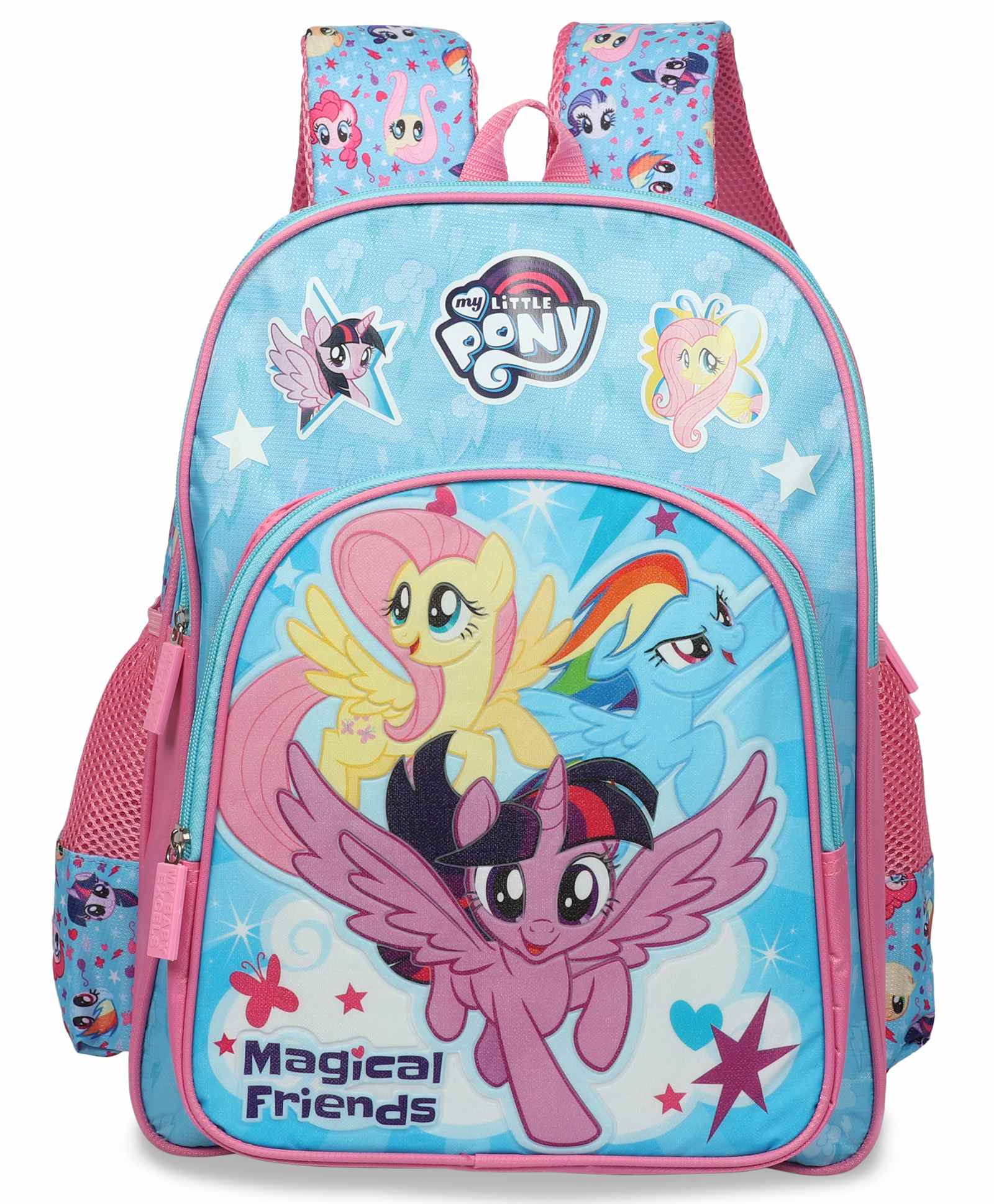 منظف فهد المعلمات  My Little Pony School Bag Blue - 14 Inches Online in India, Buy at Best  Price from FirstCry.com - 3364434