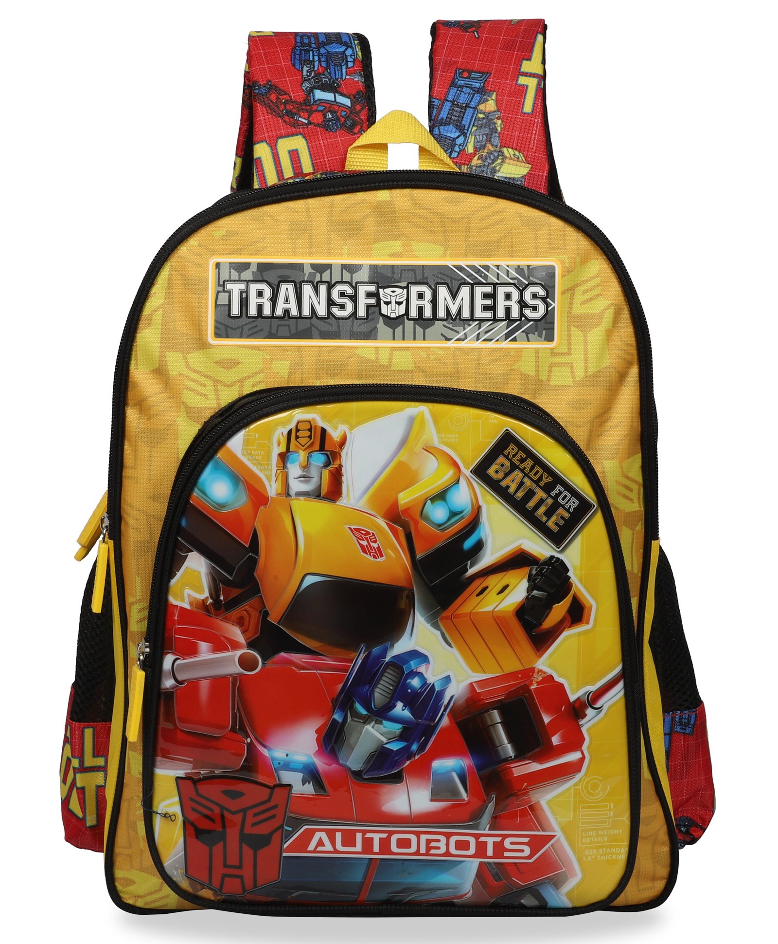 transformers school bag