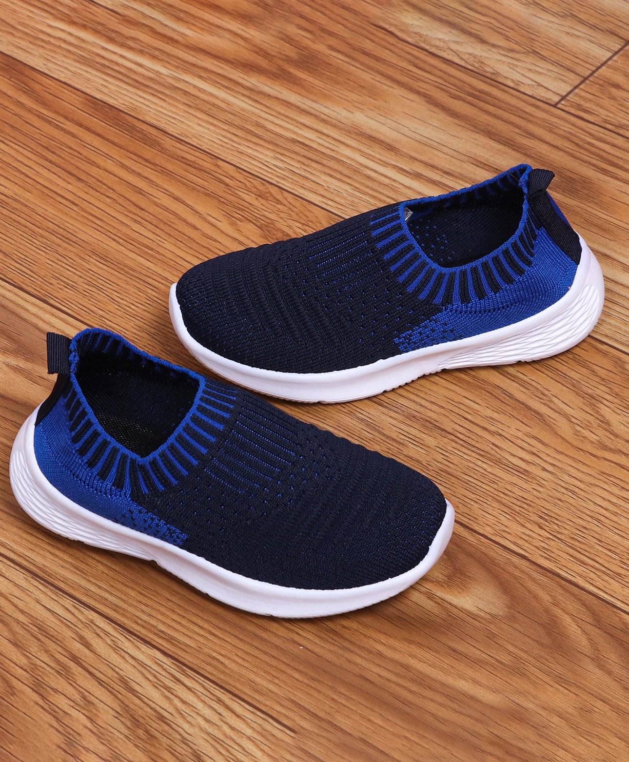 navy blue comfy shoes
