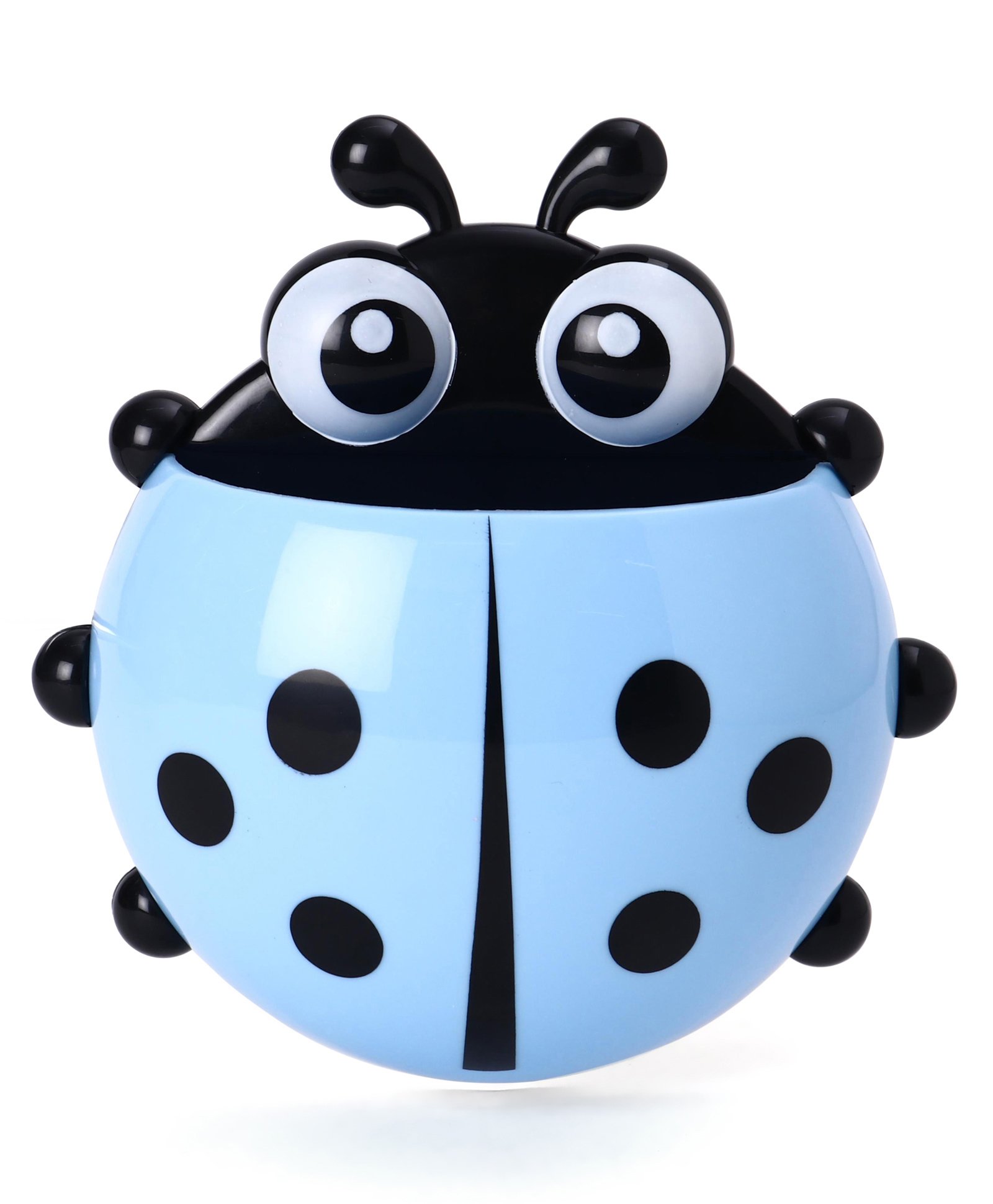 Ladybug Shaped Toothbrush Holder - Blue-image-24