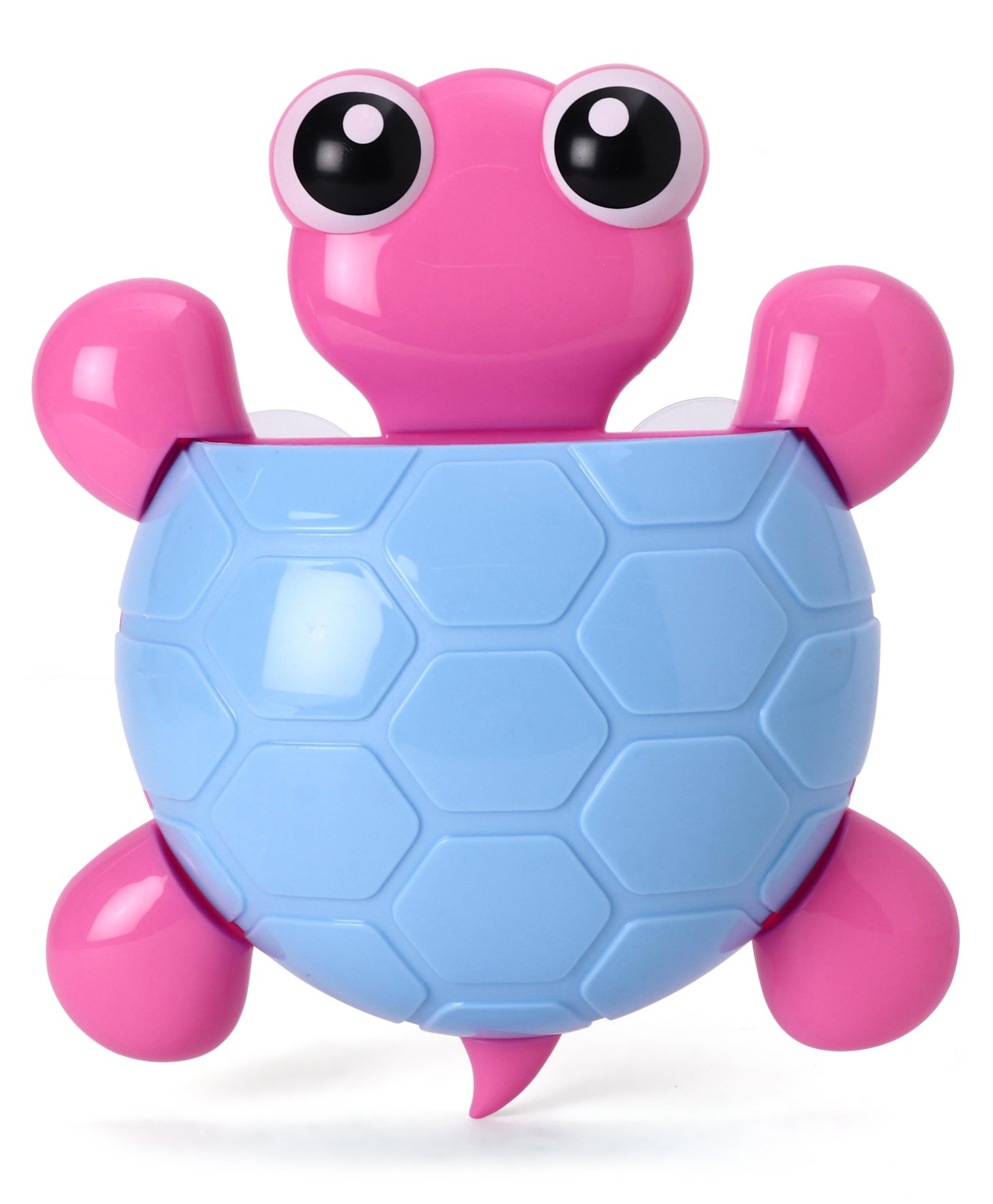 Tortoise Shaped Toothbrush Holder - Blue Pink-image-25