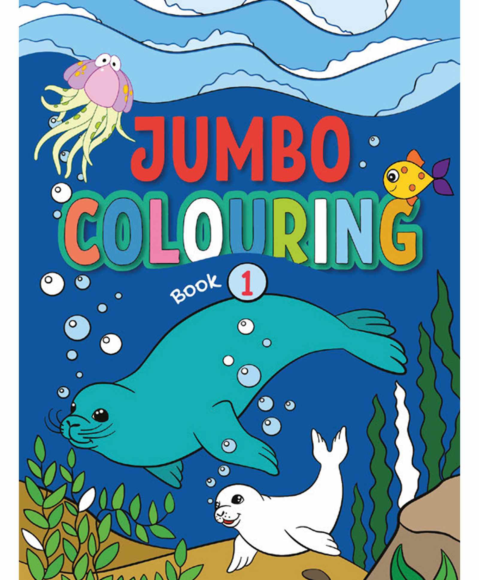 Pegasus Jumbo Colouring Book  - English-picture-23