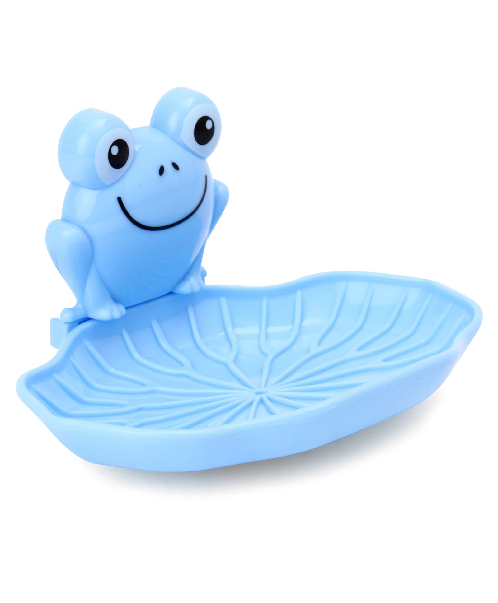fab n funky Frog Face Soap Holder - Blue-picture-22