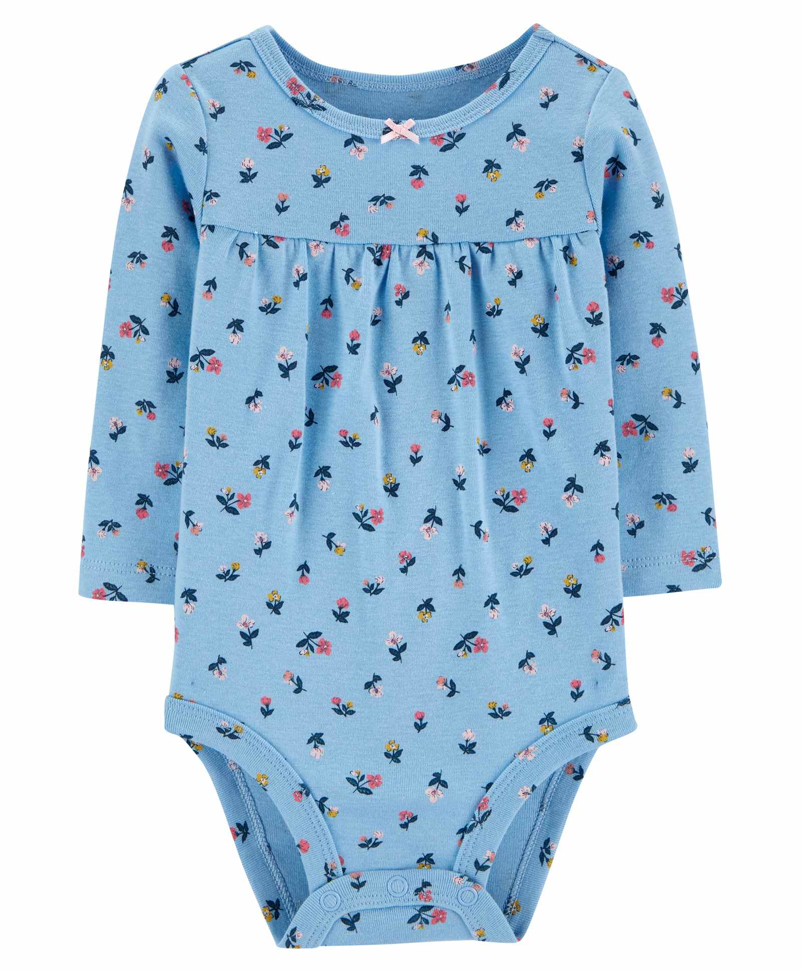 floral long sleeve onesie baby