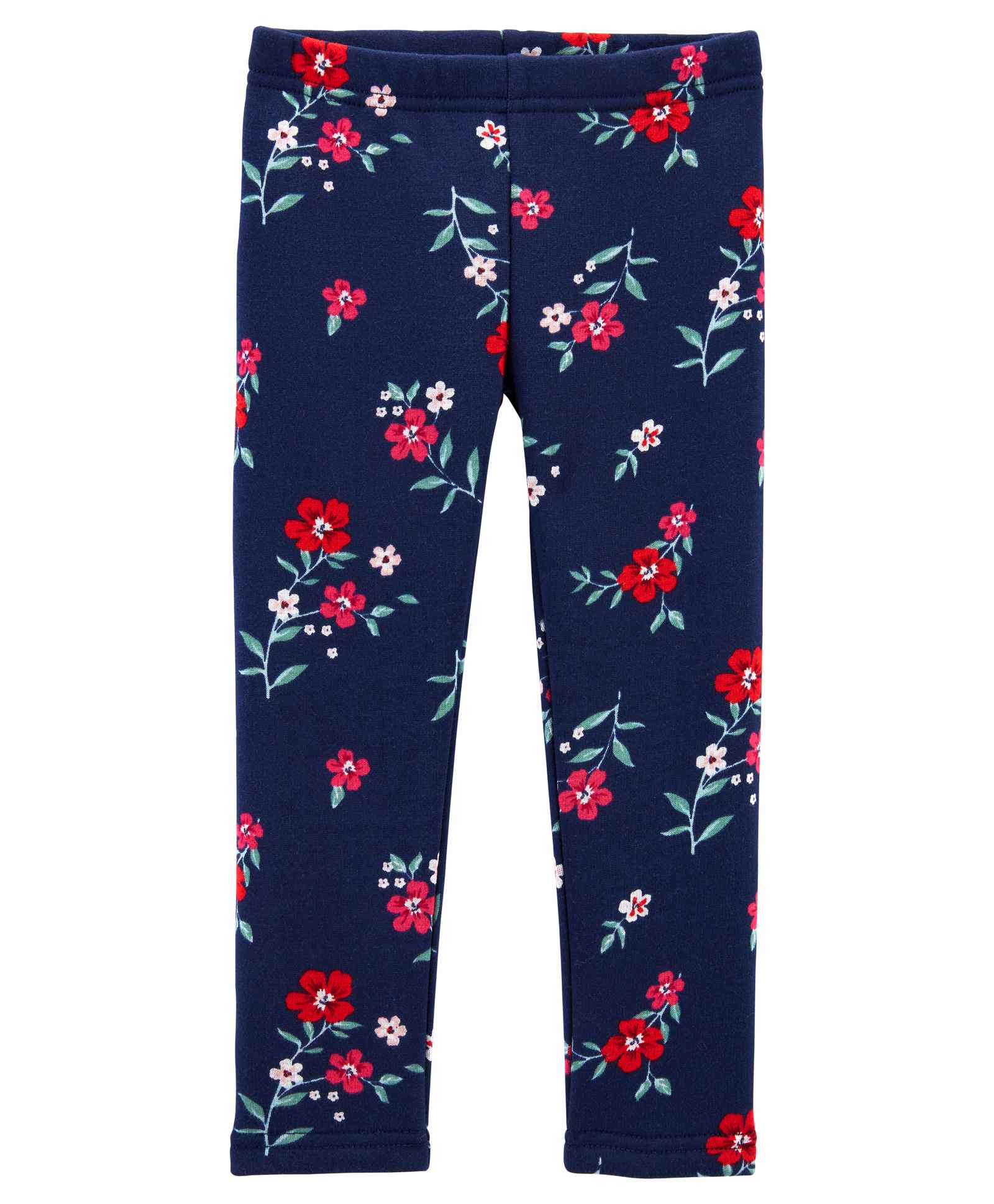 Carter's Floral Cozy Warm Fleece Leggings - Blue-picture-20