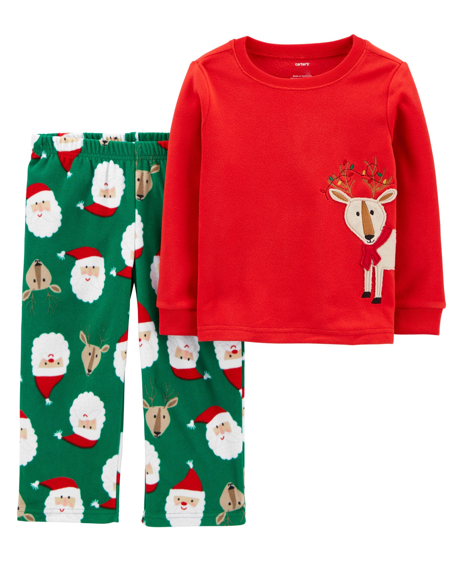 carters fleece jammies