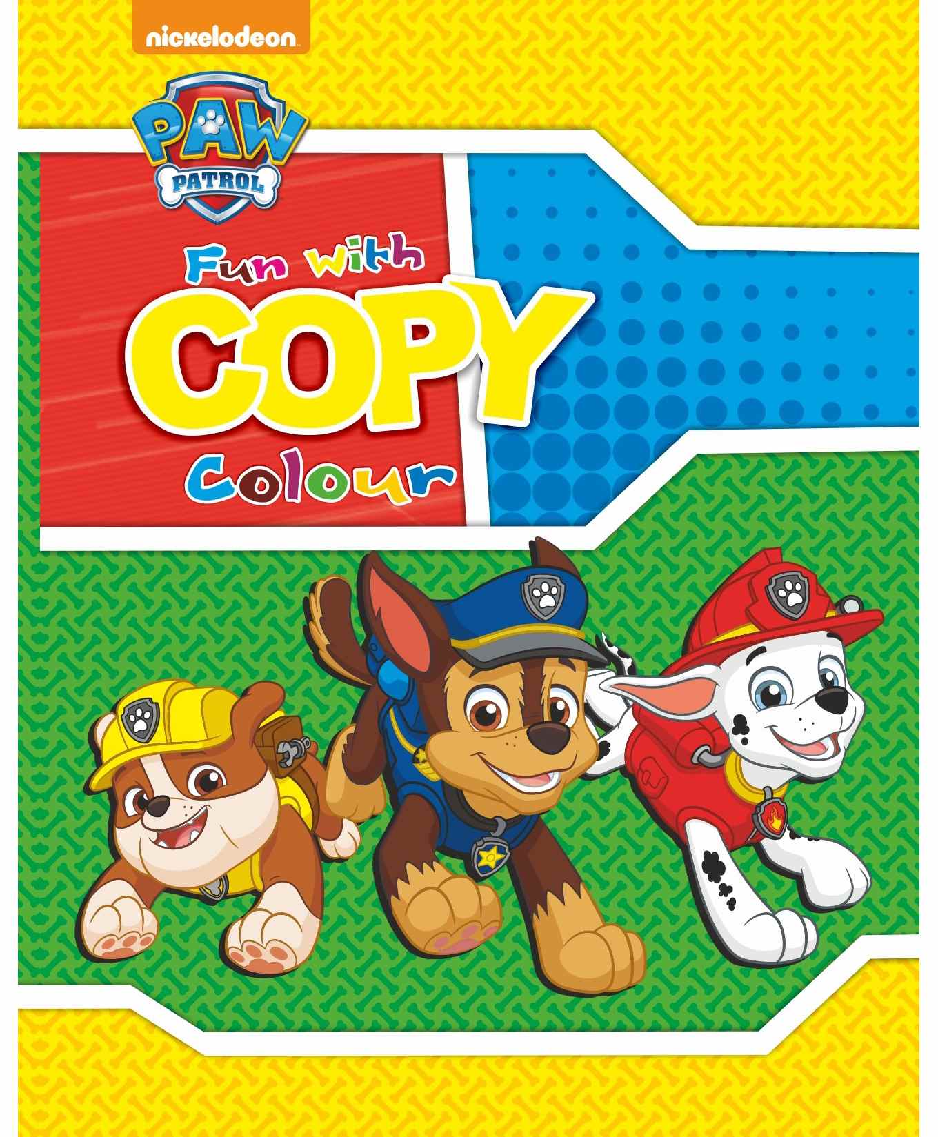 paw patrol Pw Patrol Fun With Copy Colouring Book - English-picture-15