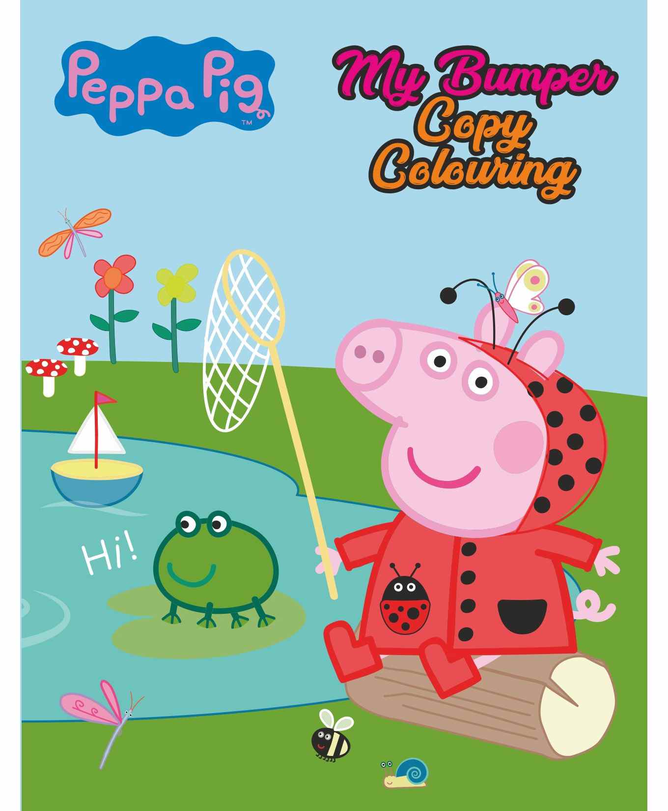 Peppa Pig: My Bumper Copy Colouring Book - English Online in India, Buy at  Best Price from  - 3413043
