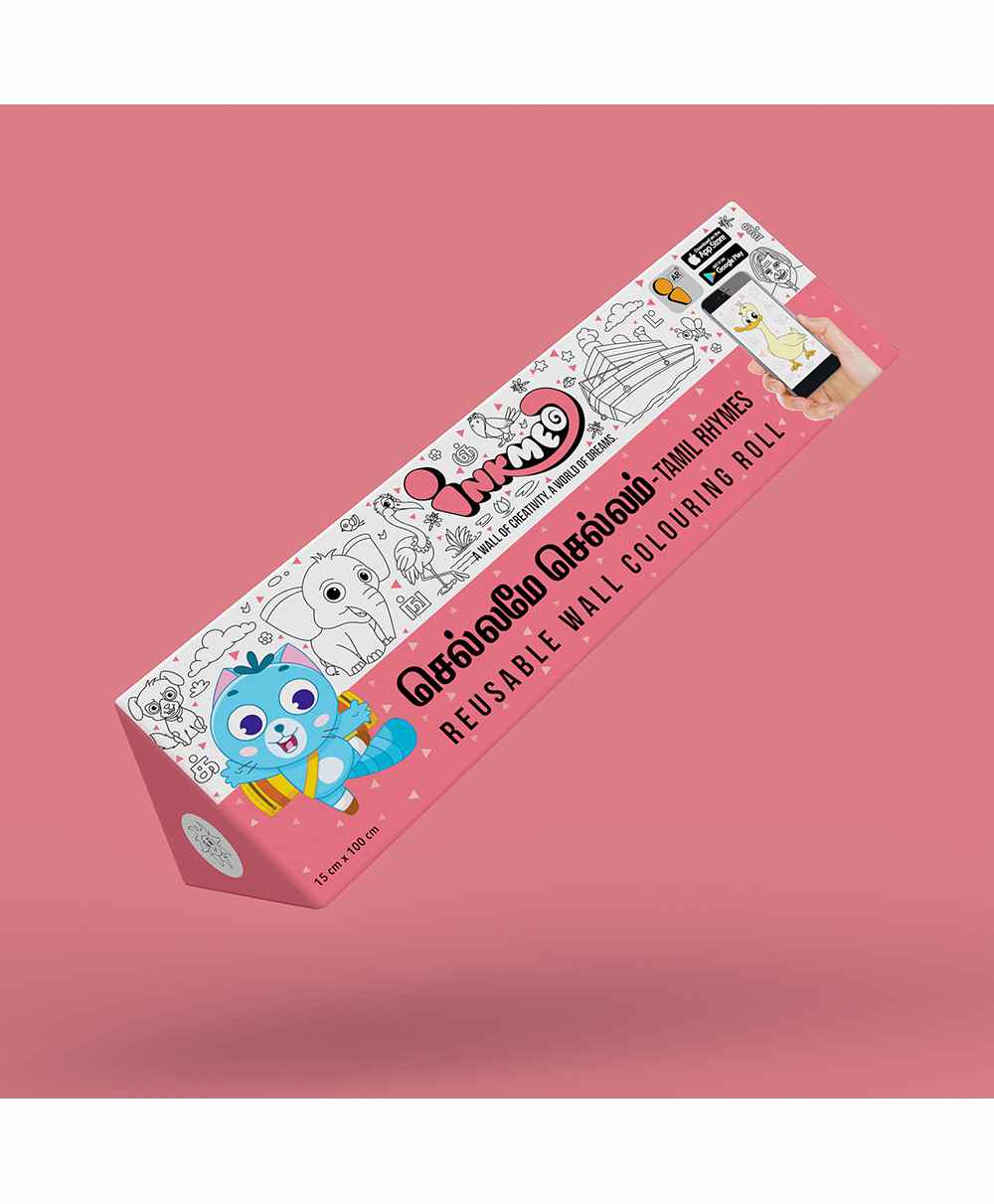 Inkmeo Colouring Roll With Crayons - Tamil-picture-17
