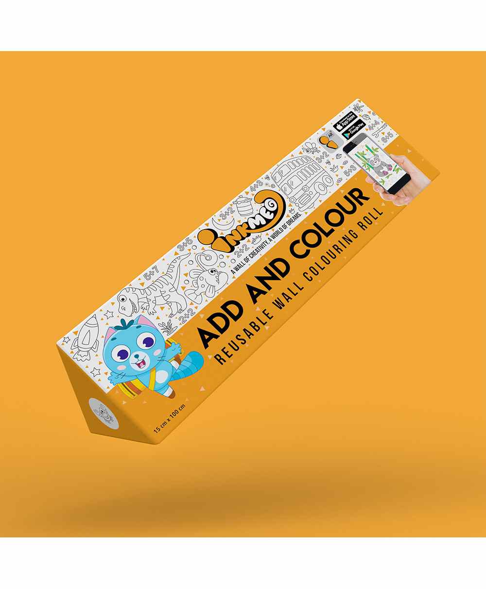 Inkmeo Coloring Roll - White-picture-19